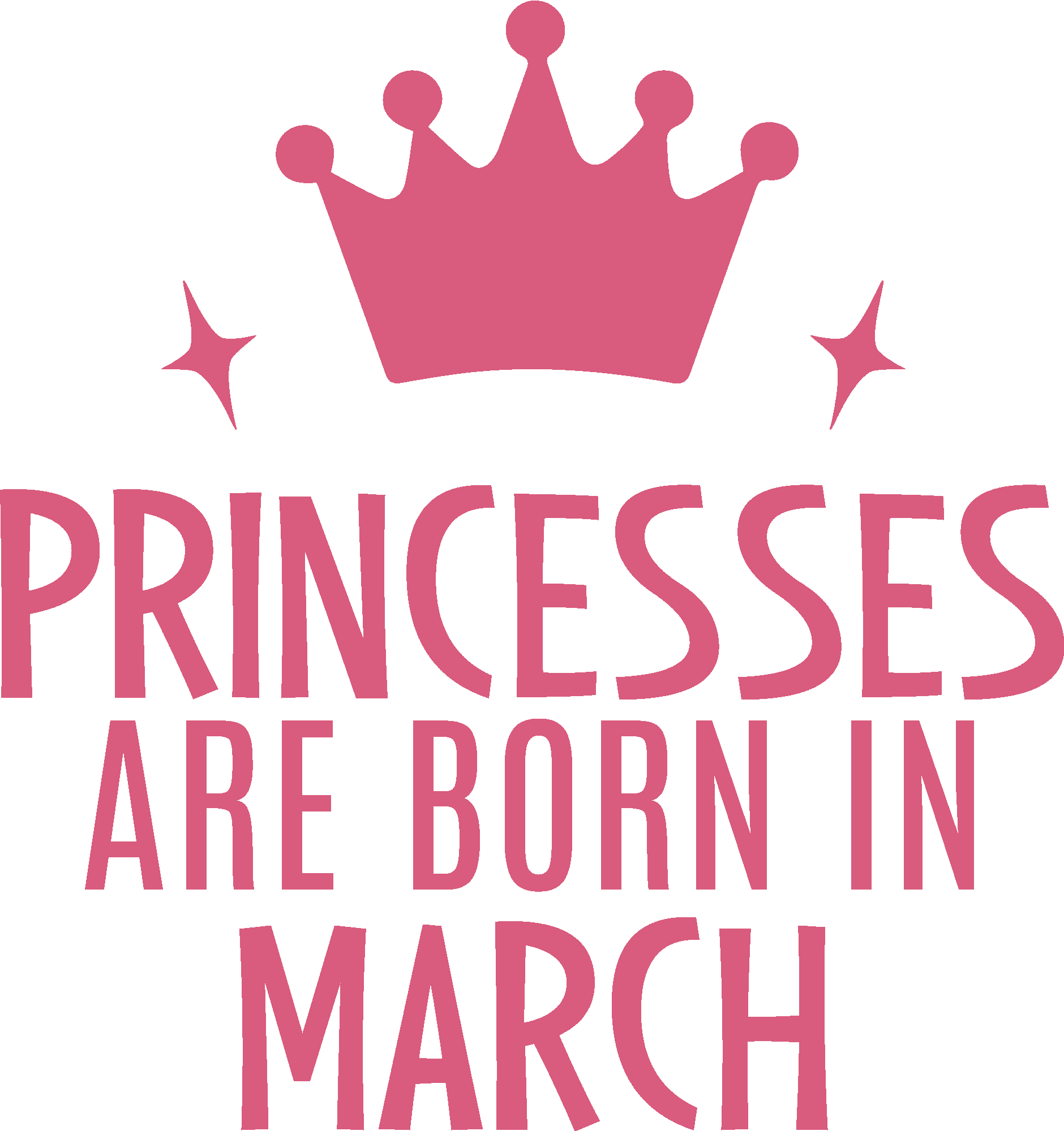 Princesses Are Born In March