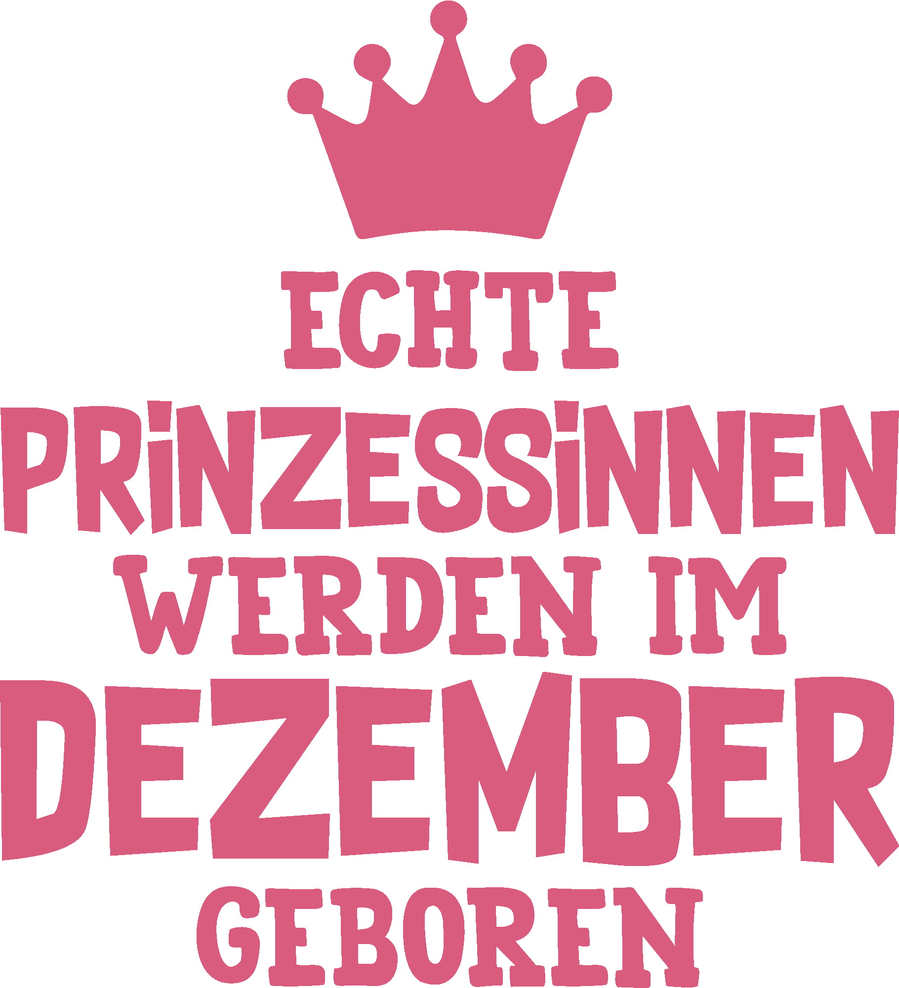 Echte Prinzessinnen werden im Dezember geboren