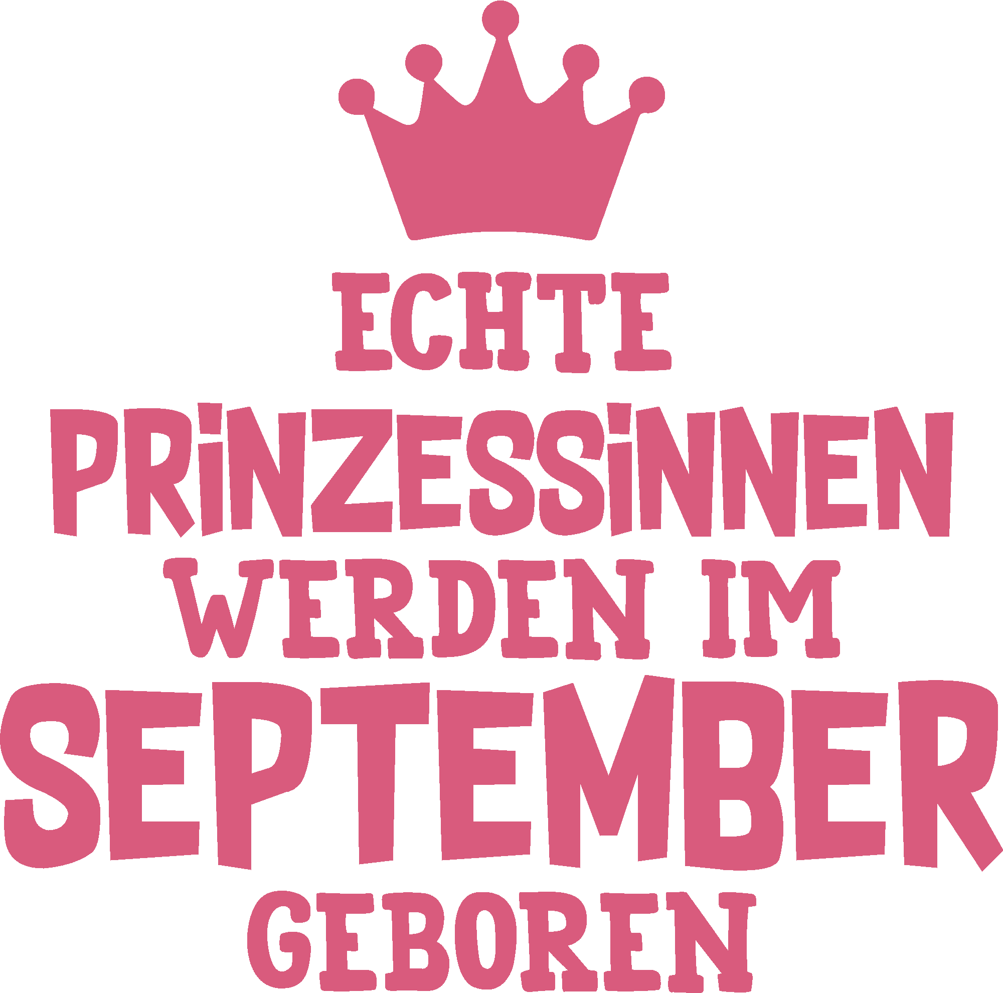 Echte Prinzessinnen werden im September geboren