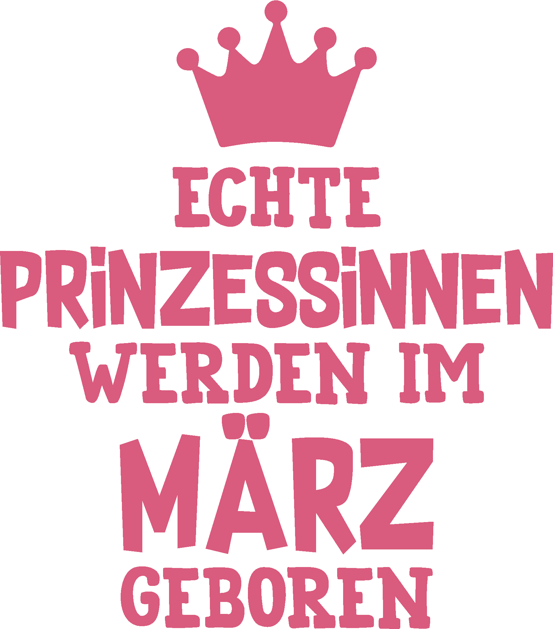 Echte Prinzessinnen werden im März geboren