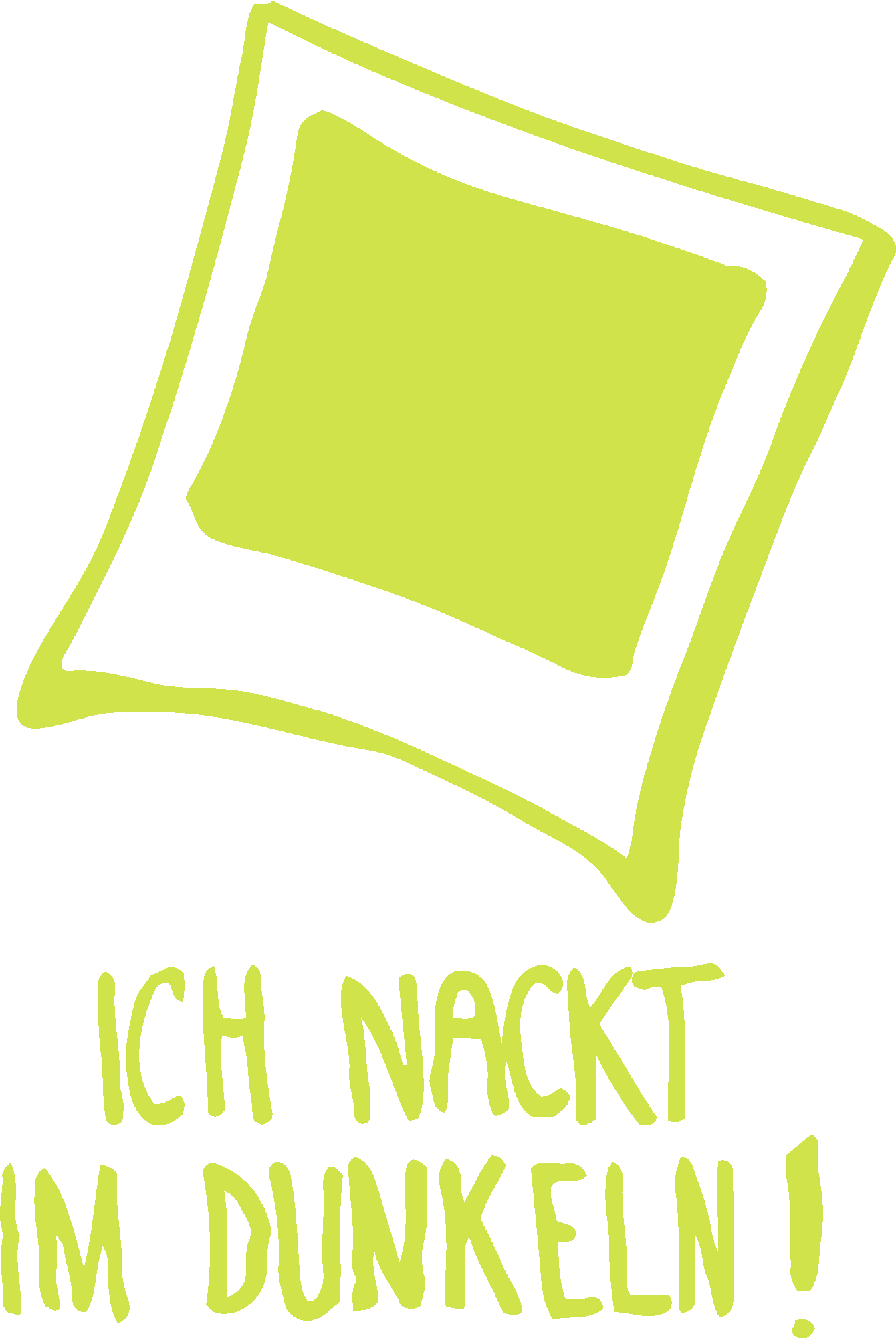 Ich nackt im Dunkeln