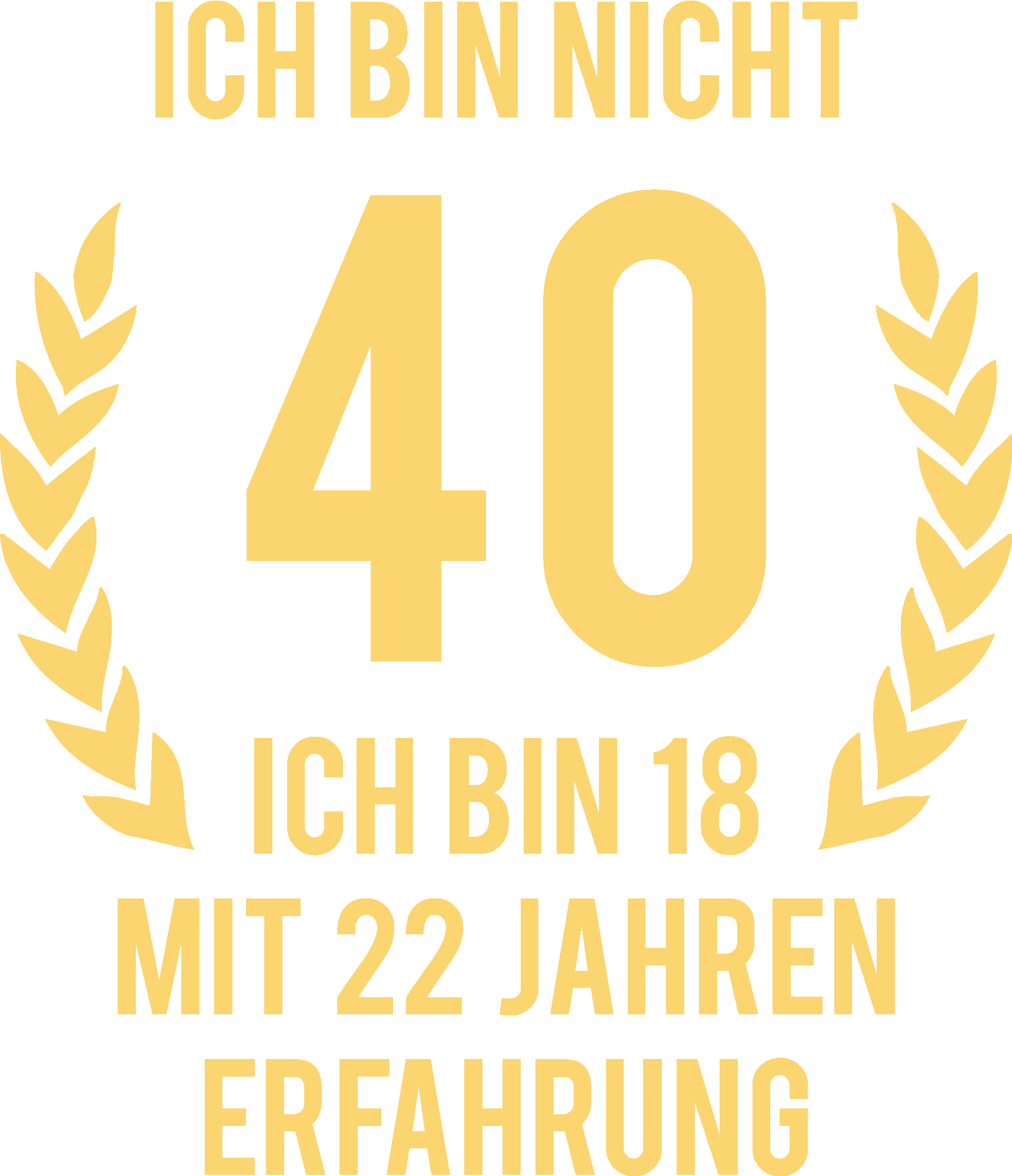 40 Jahre Geburtstag