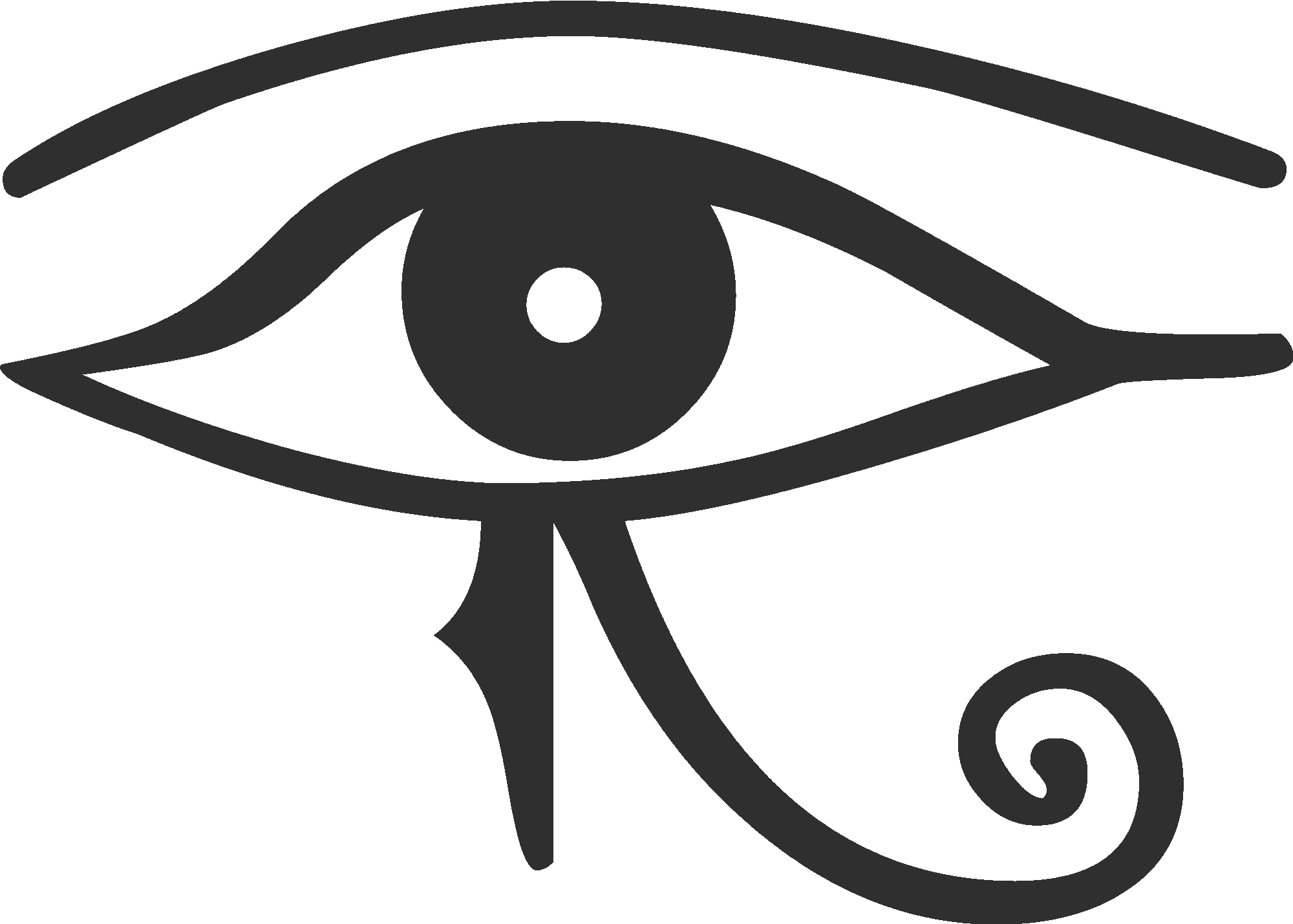 Eye of Horus Hieroglyphs
