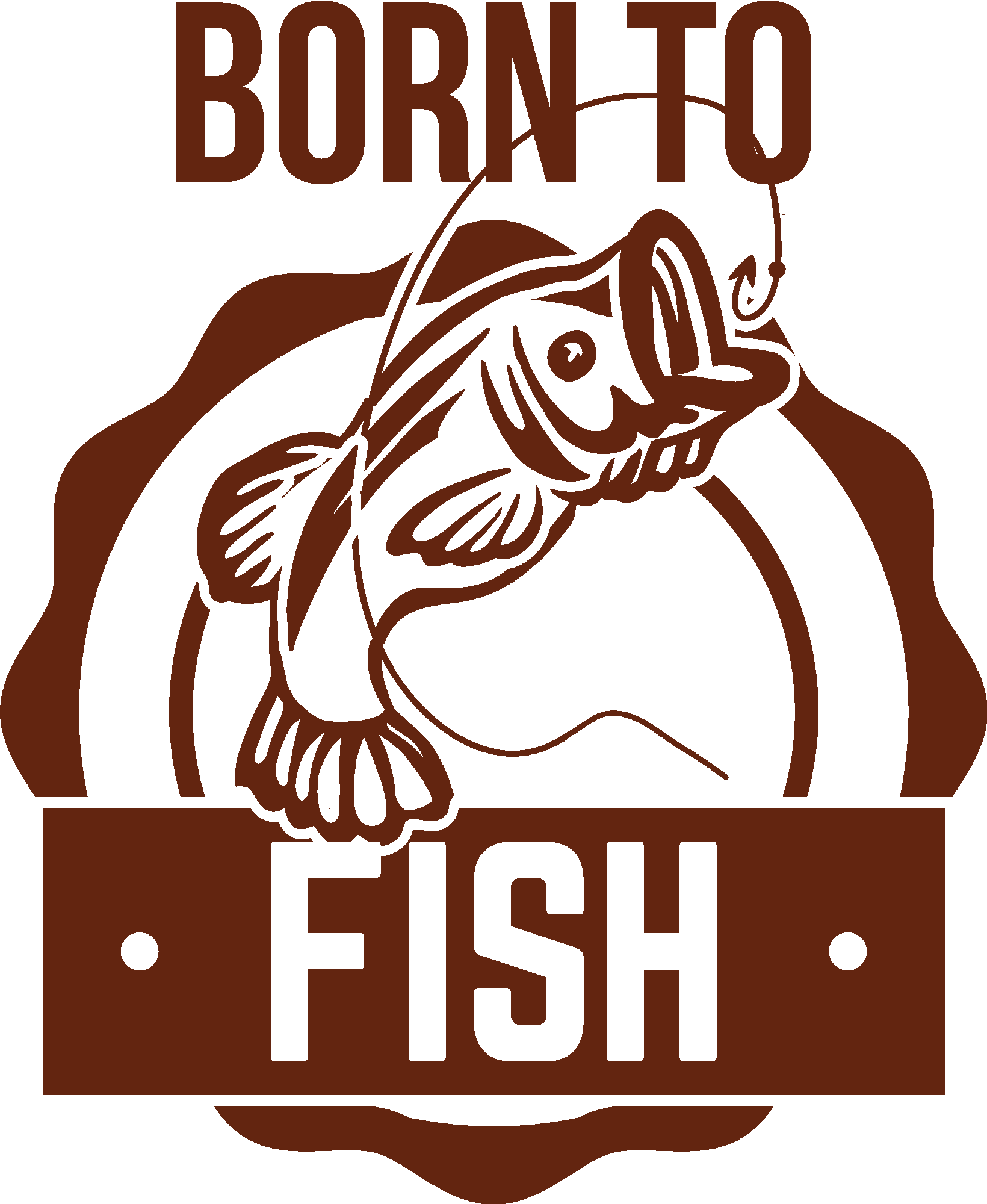 Born To Fish Logo
