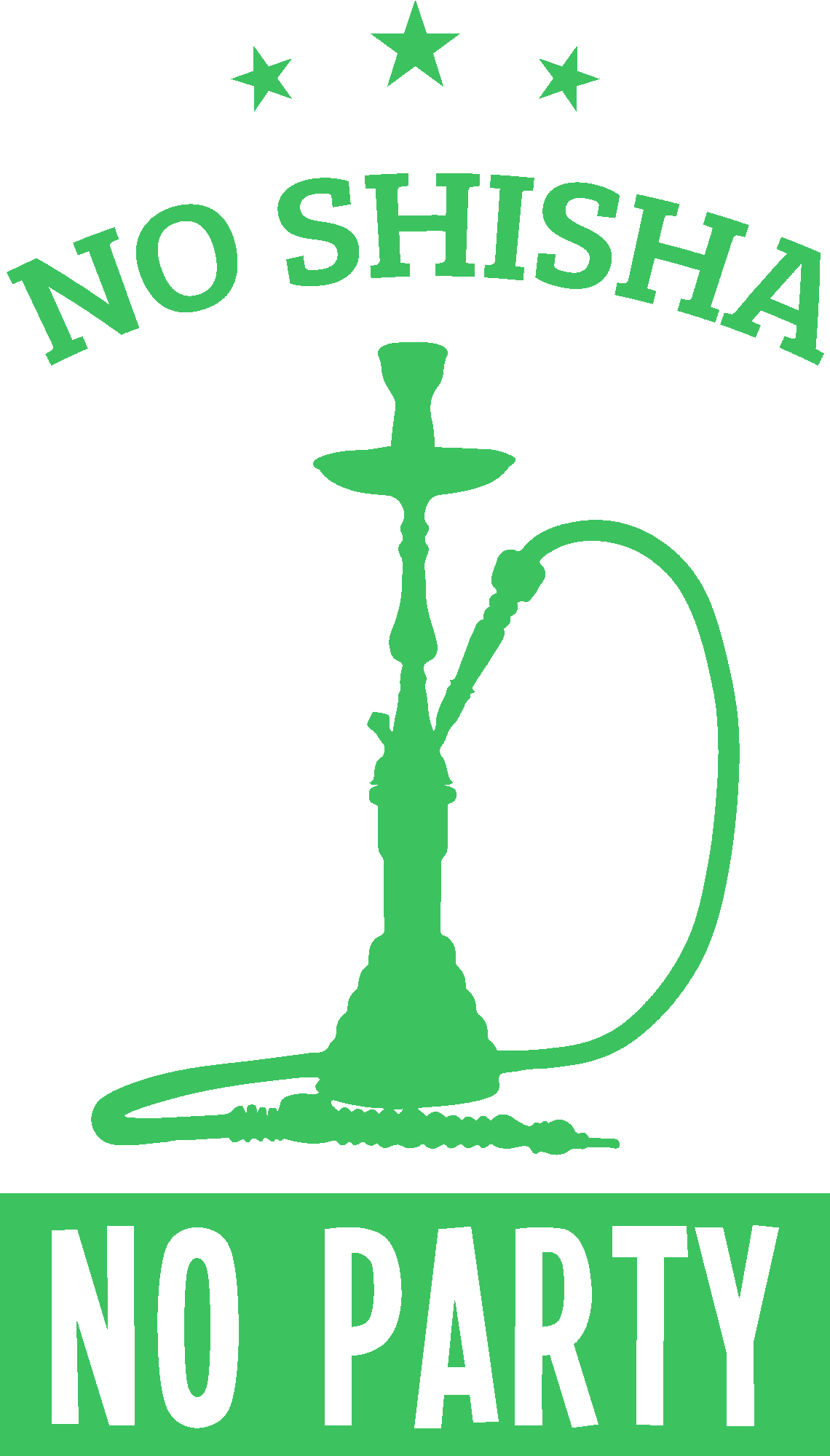 No Shisha No Party Logo
