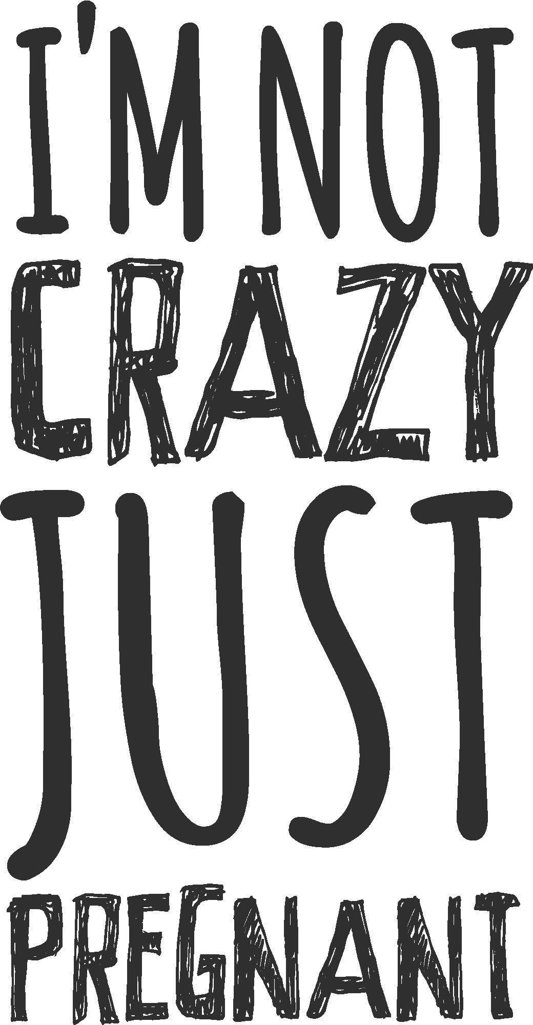 I´m Not Crazy Just Pregnant