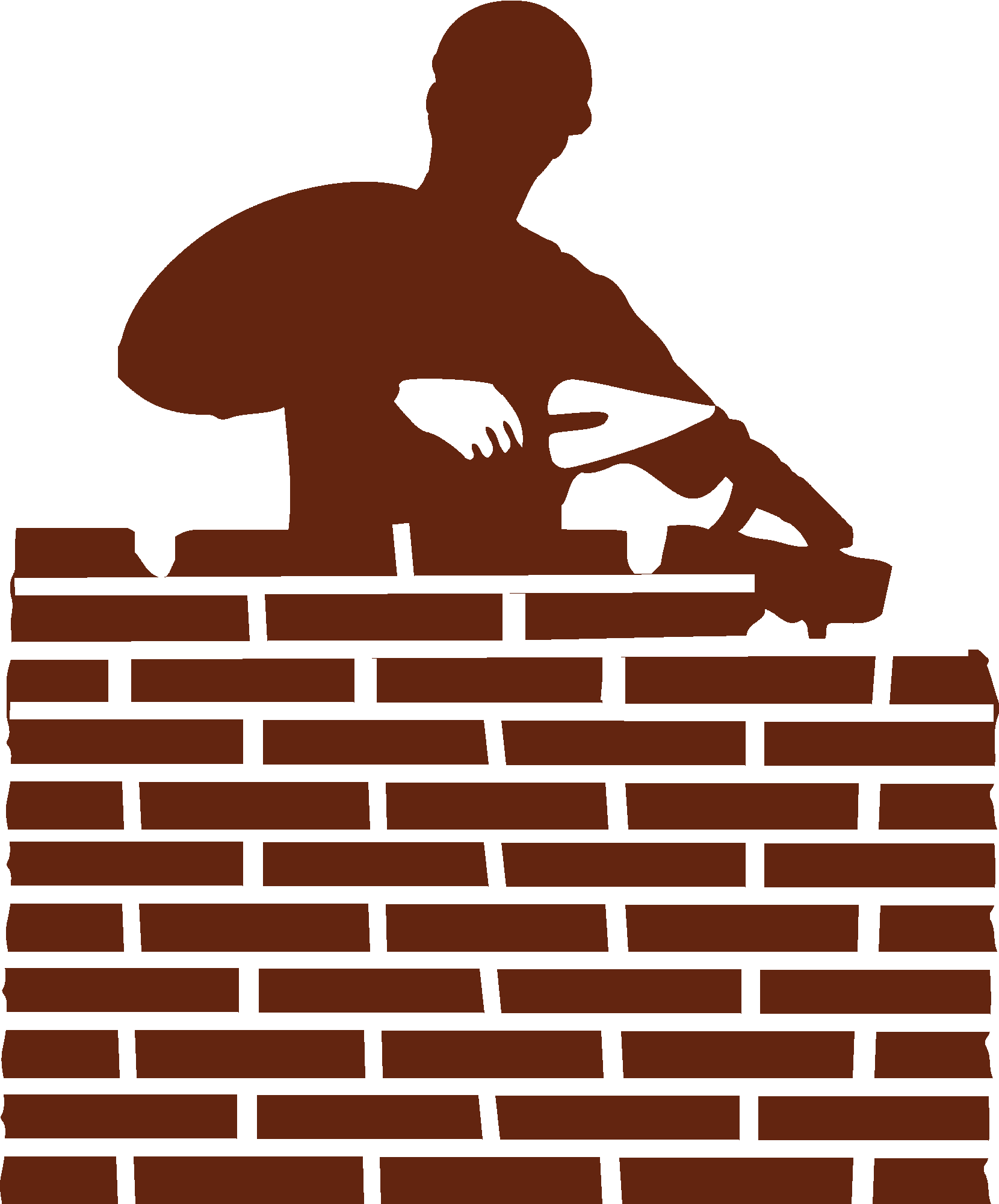 Bricklayer at Work