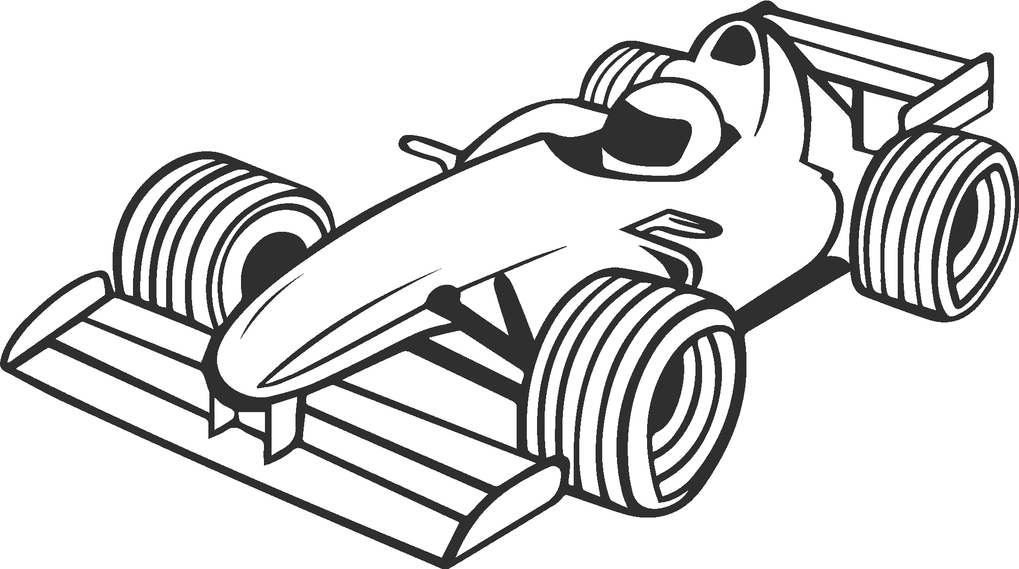 Formula 1 Racing Car