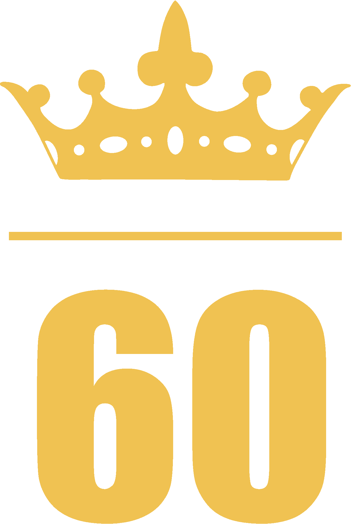 Sixty 60 Years Birthday