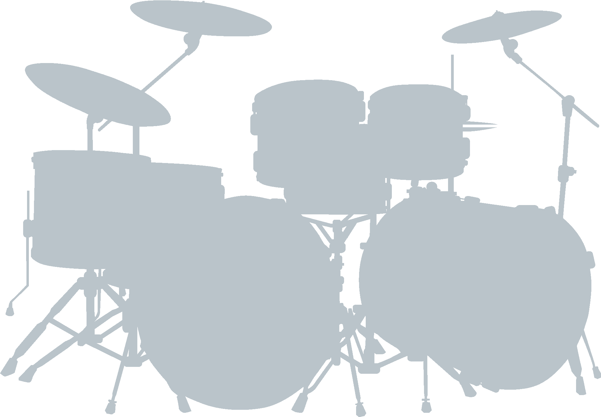 Drums Silhouette