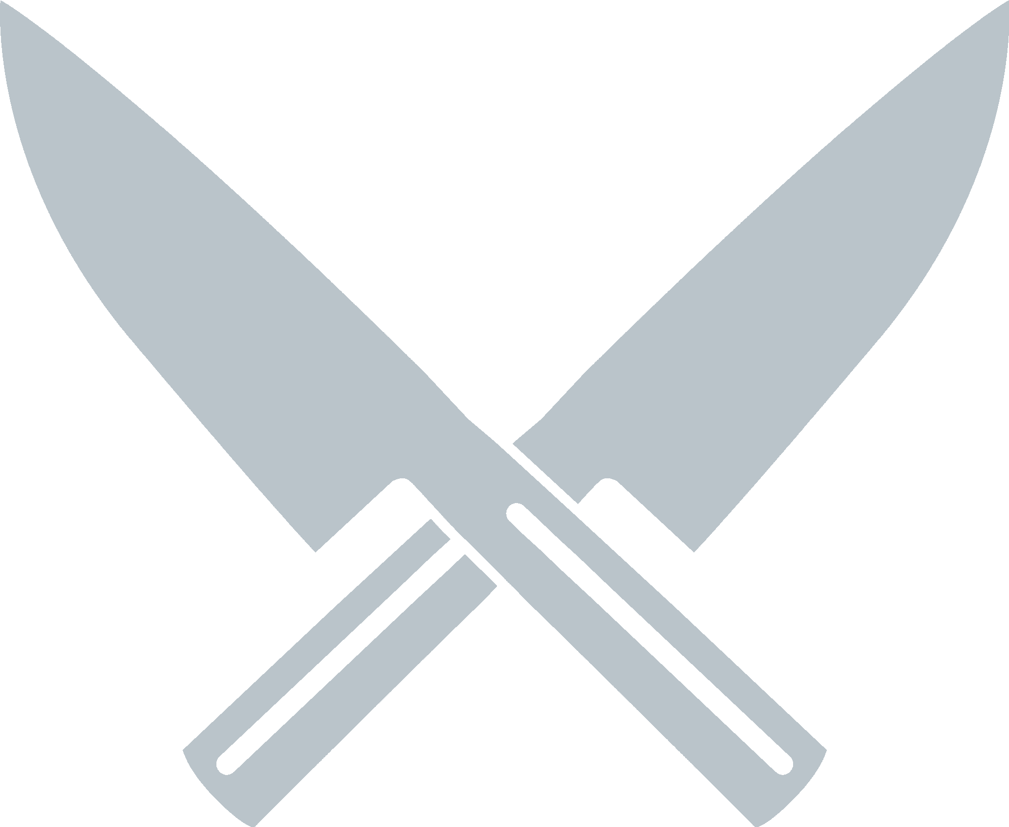 Crossed Knifes