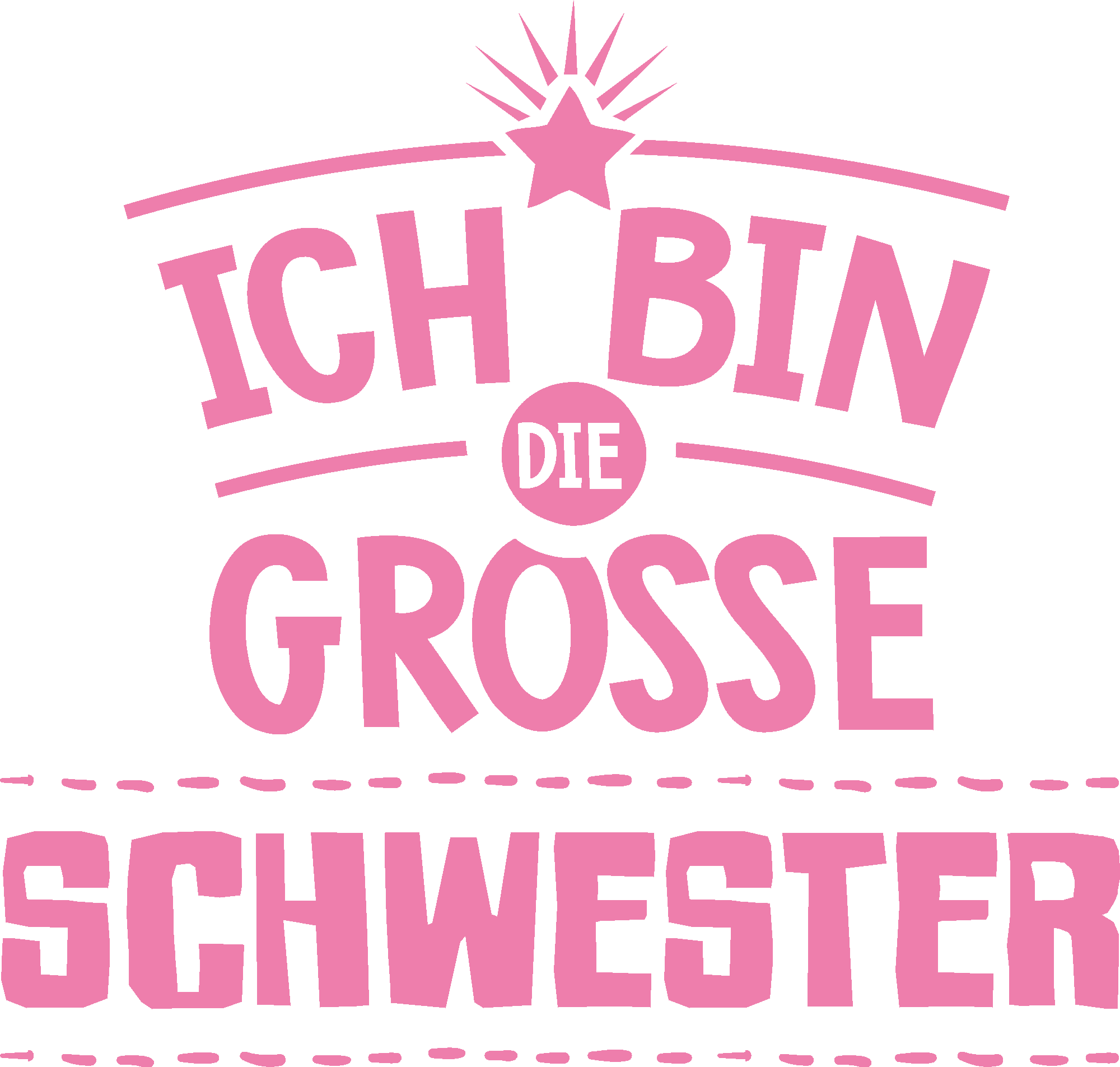 Ich bin die große Schwester