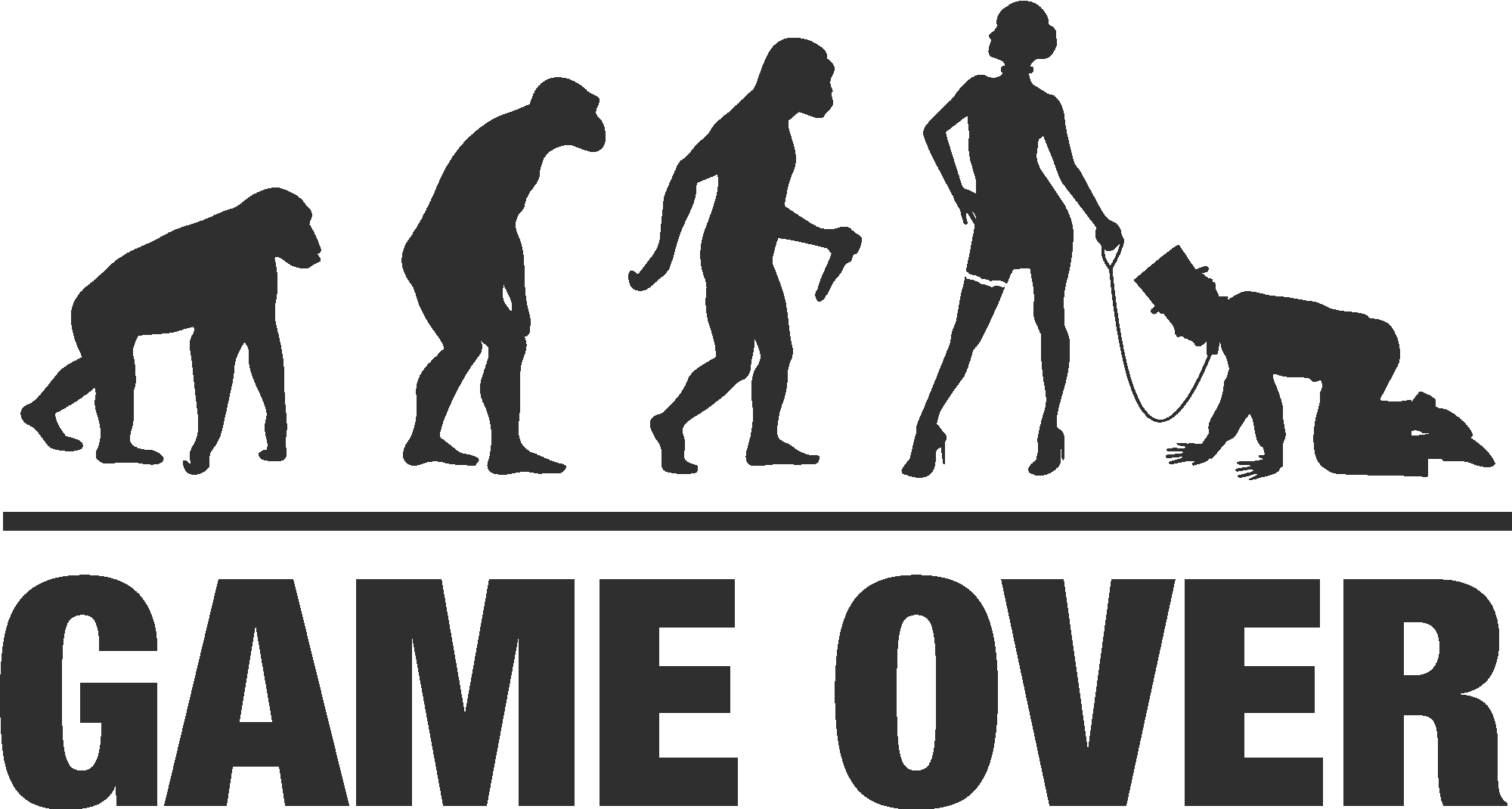 Game Over Evolution Bride And Groom