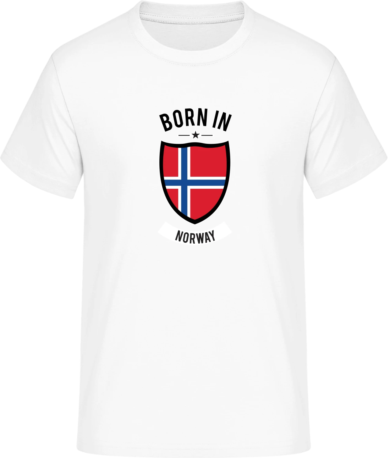 Born in Norway - Front_Weiß