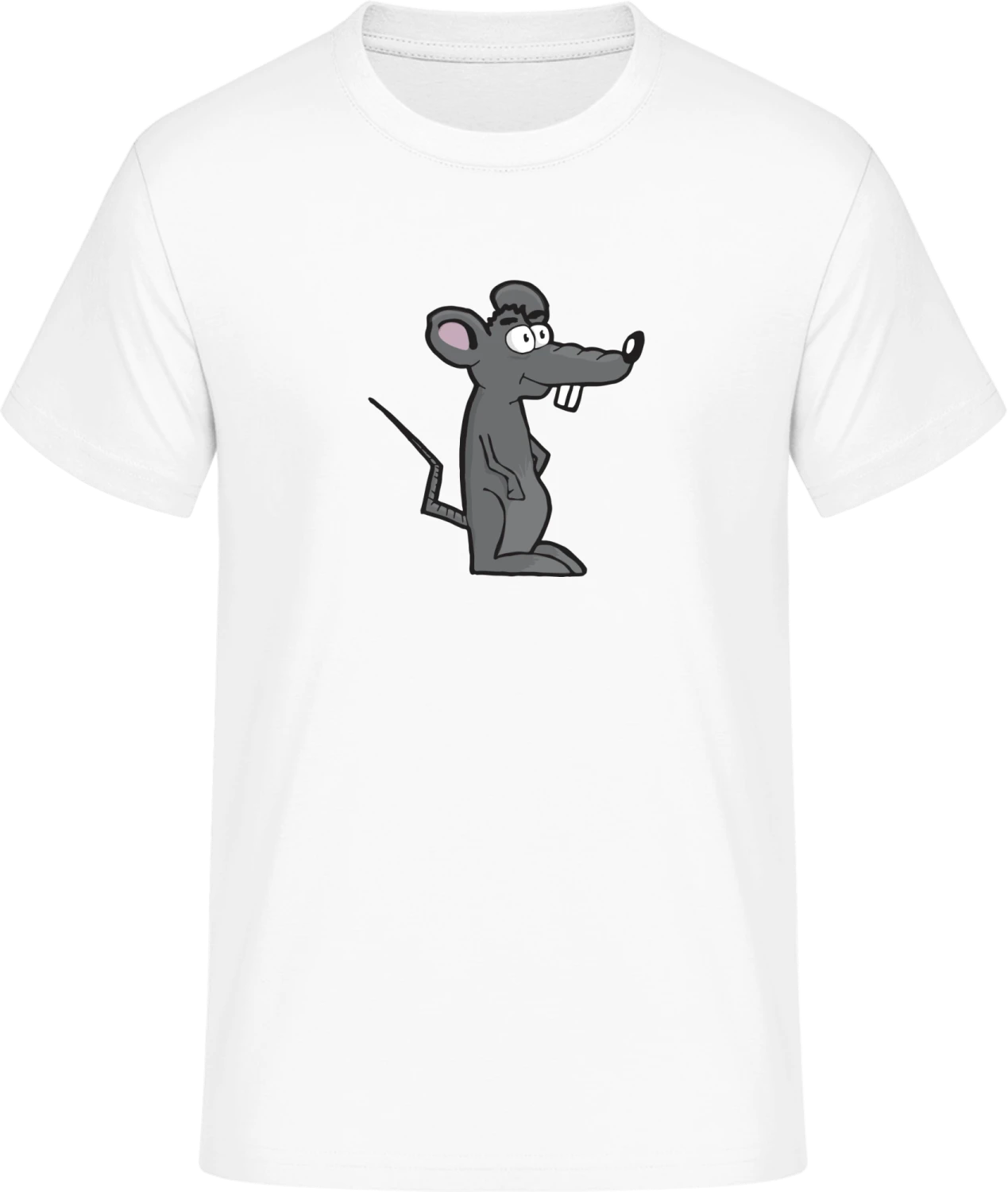 Rat Illustration - Front_Weiß