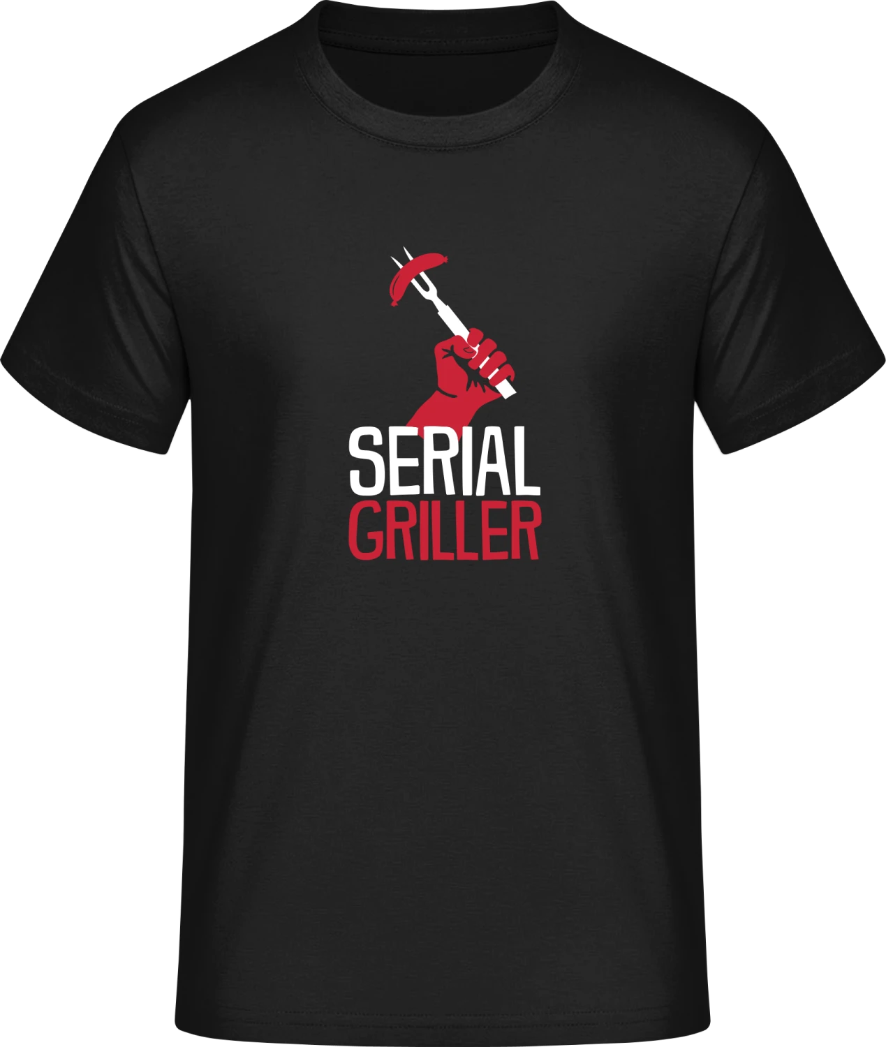 BBQ Serial Griller - Front_Schwarz
