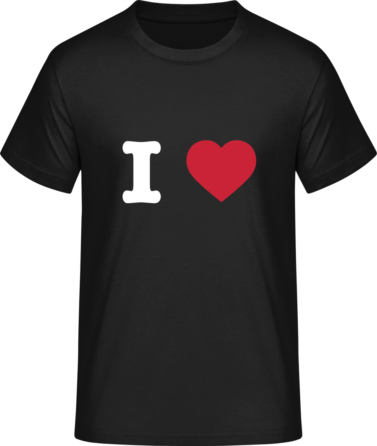 I heart - Front_Schwarz