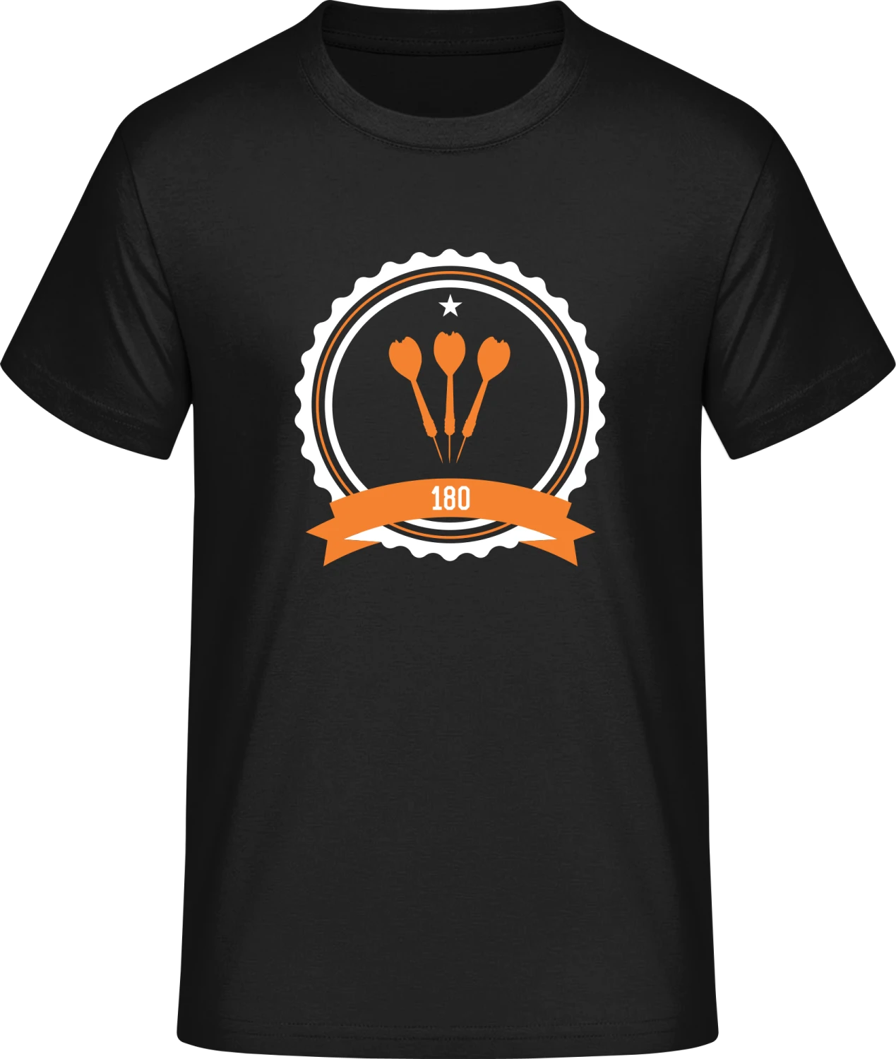 Darts 180 Points - Front_Schwarz