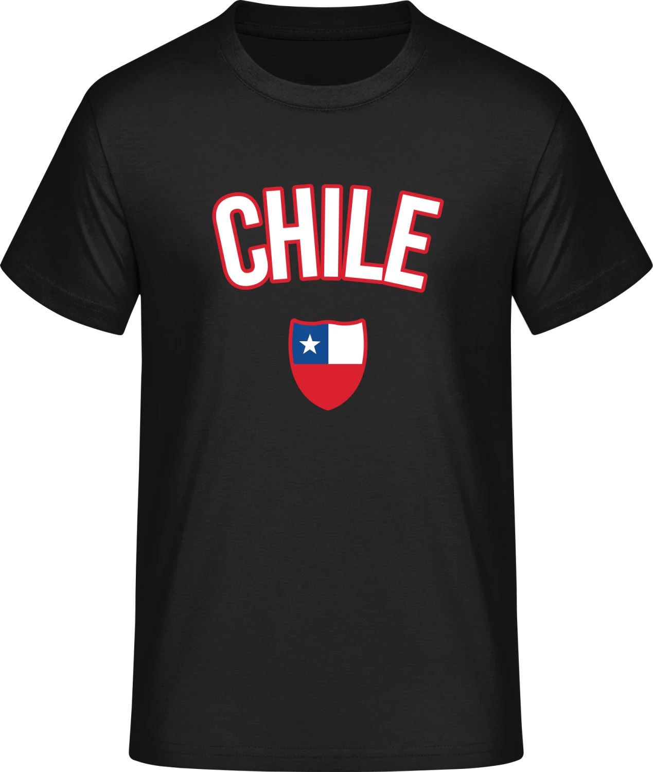 CHILE Fan - Front_Schwarz