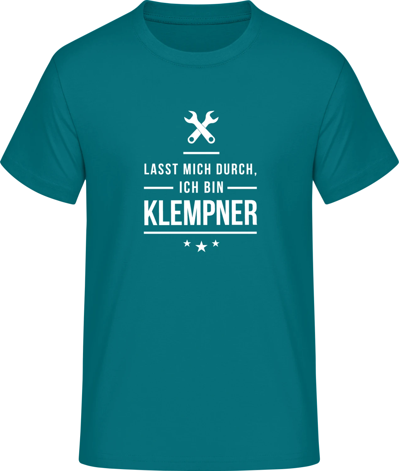 Lasst mich durch ich bin Klempner - Front_Diva Blue