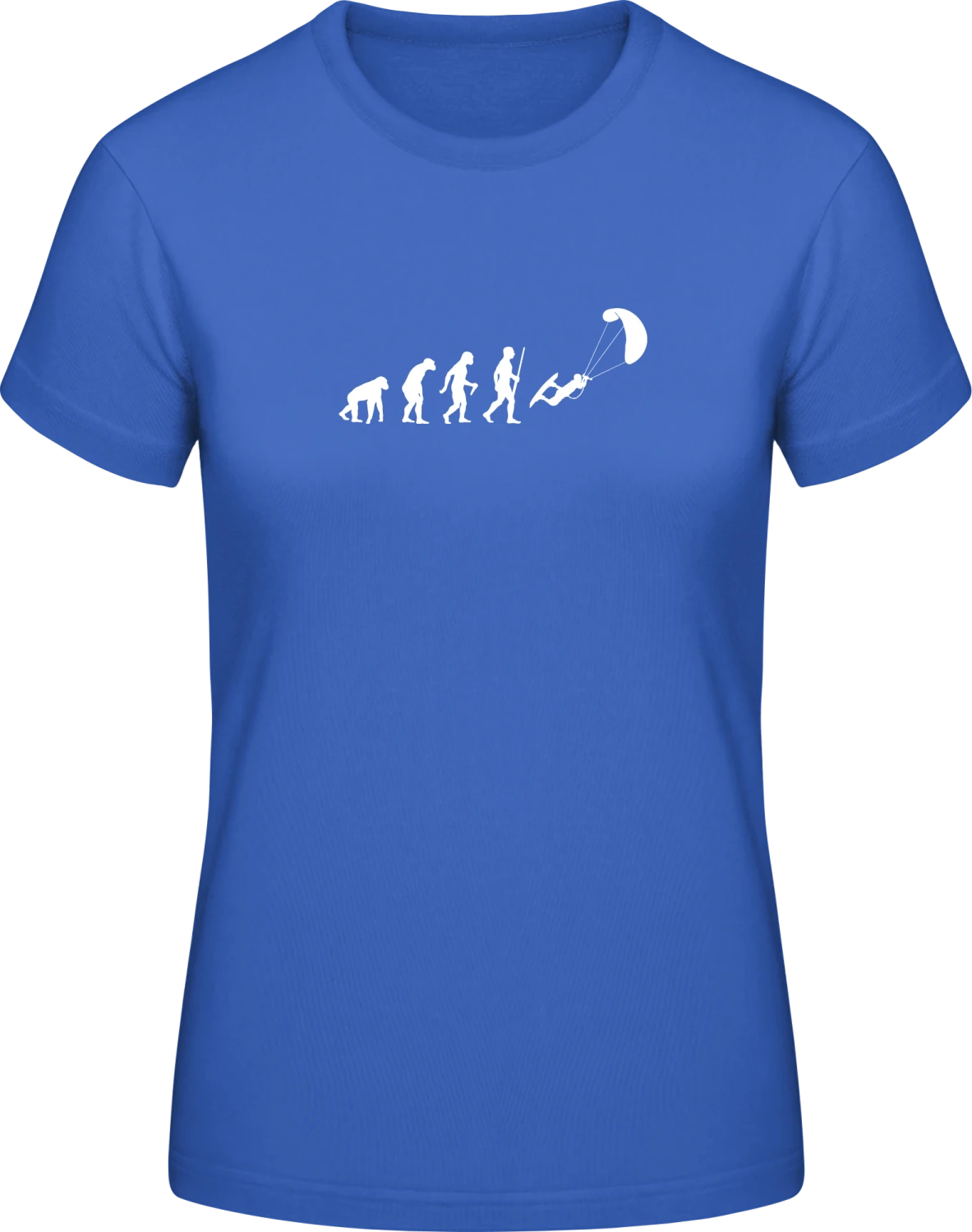 Kitesurfer Evolution - Front_Royalblau