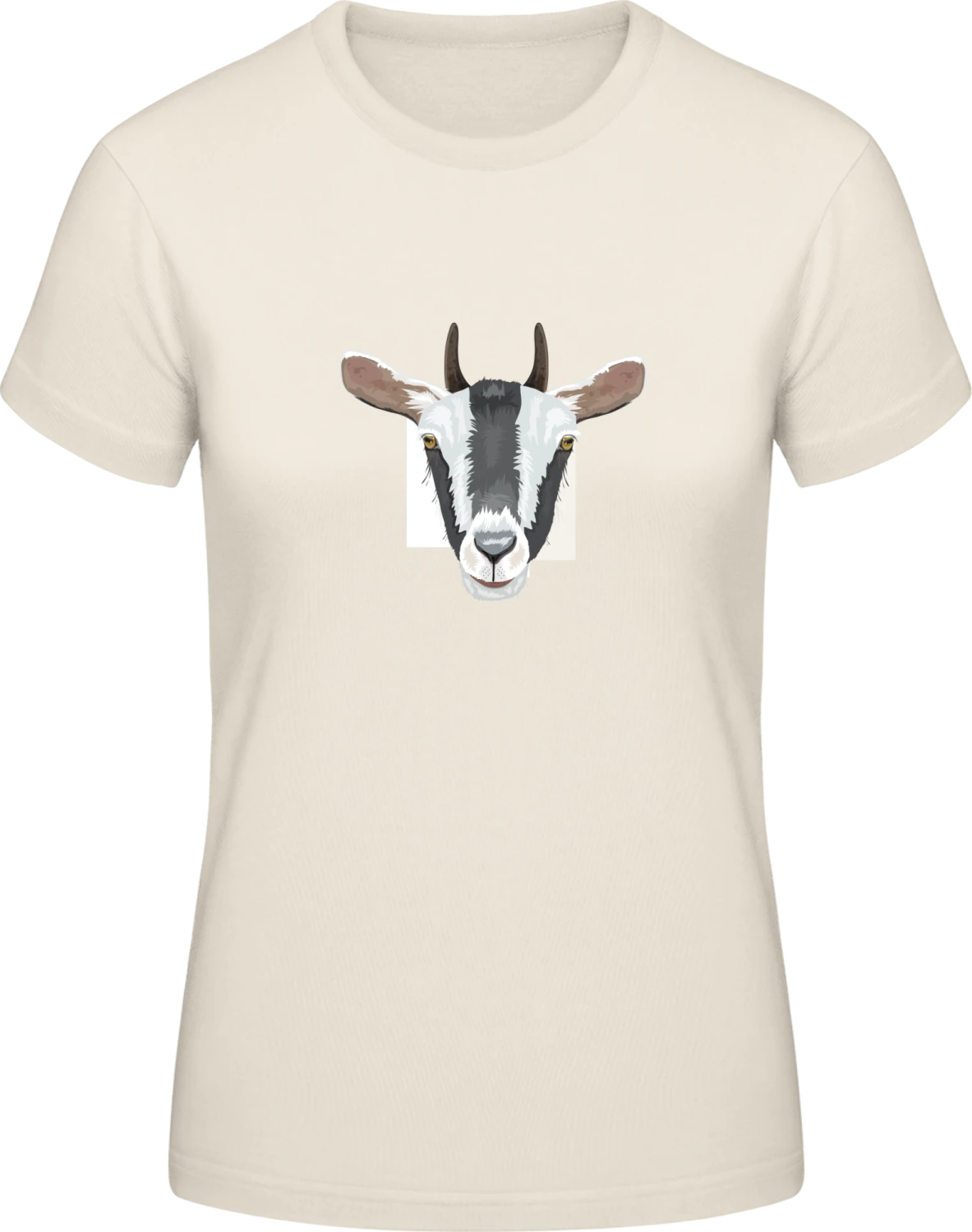 Realistic Goat Head - Front_Natural