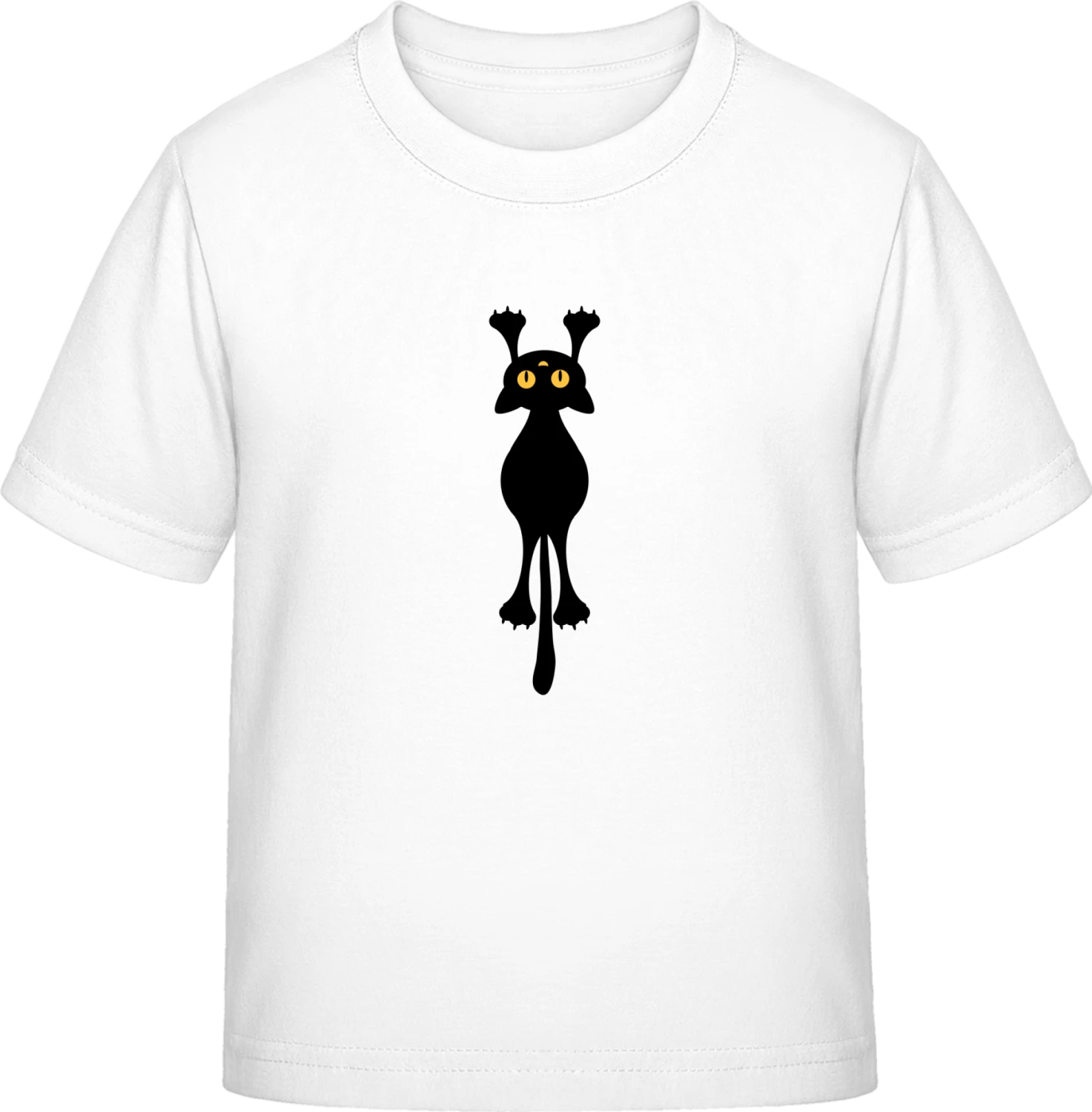 Hanging Cat - White Exact 190 Kids - Front