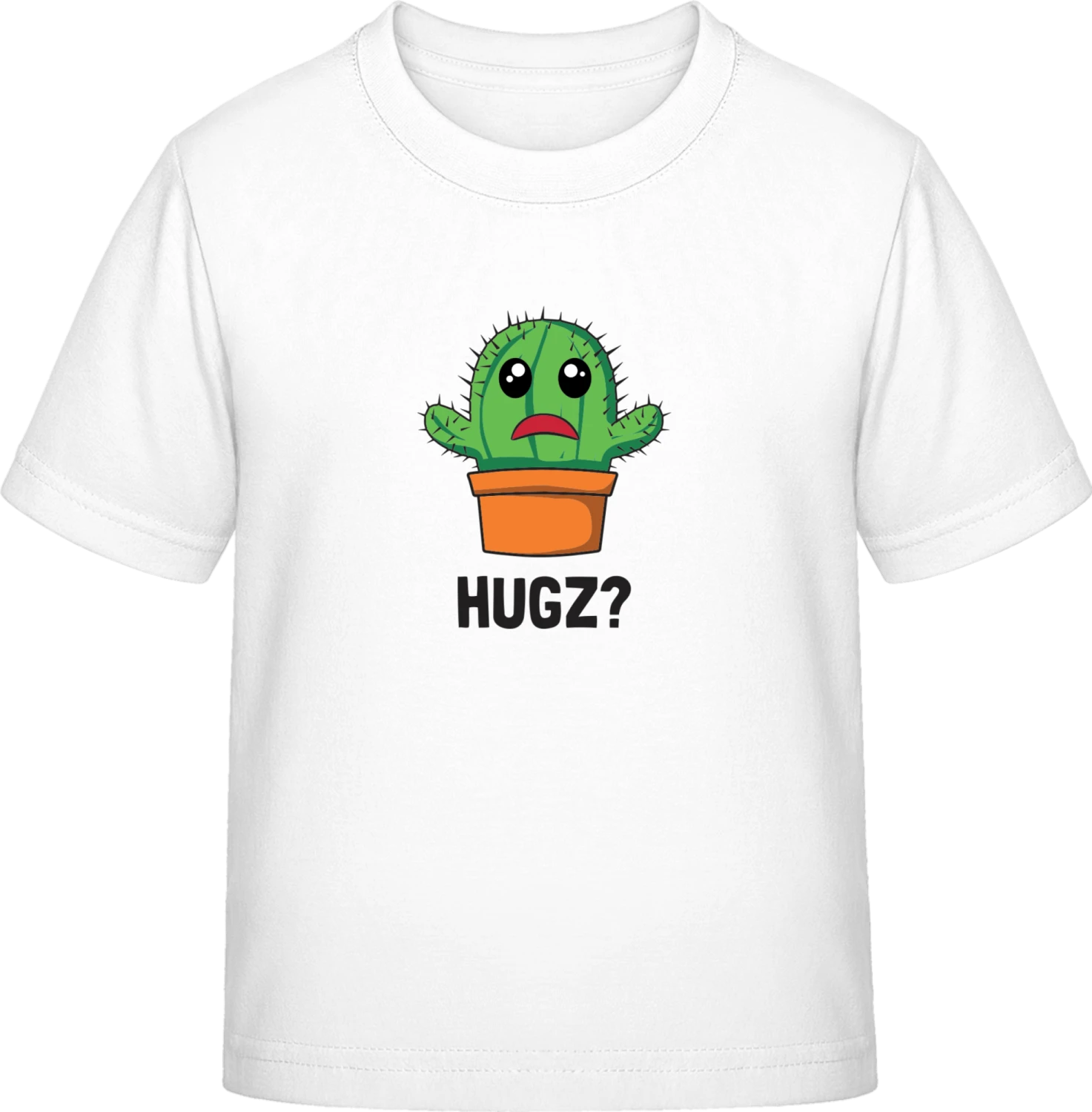 Hugz Cactus - White Exact 190 Kids - Front
