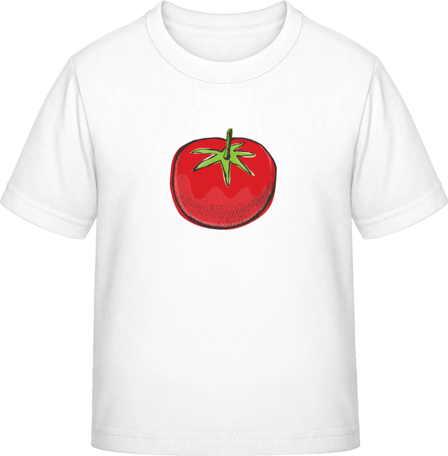 Tomato - White Exact 190 Kids - Front