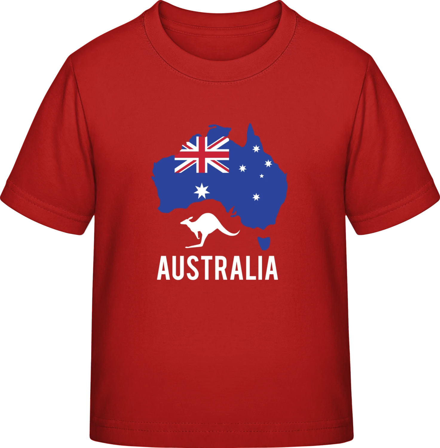 Australia - Red Exact 190 Kids - Front