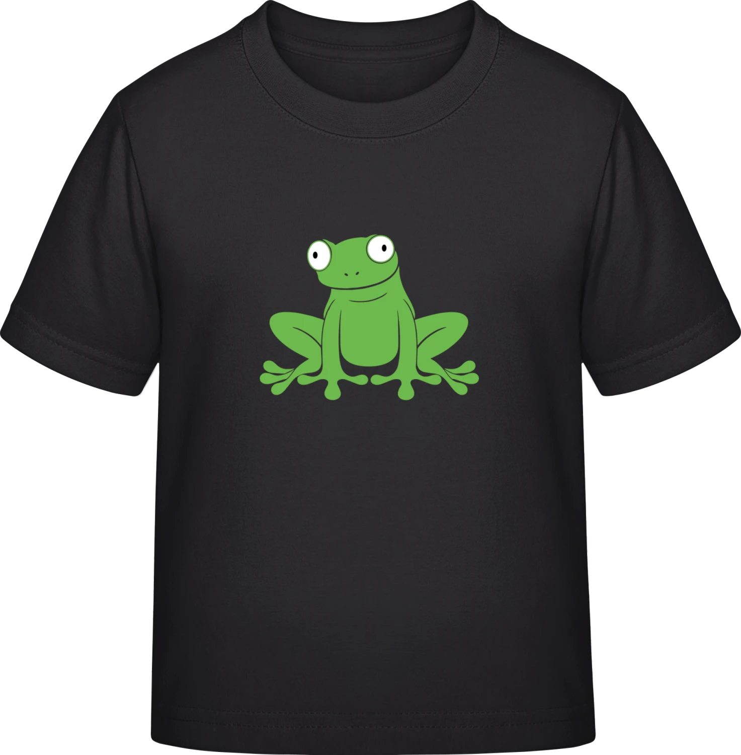 Green Tree Frog - Black Exact 190 Kids - Front