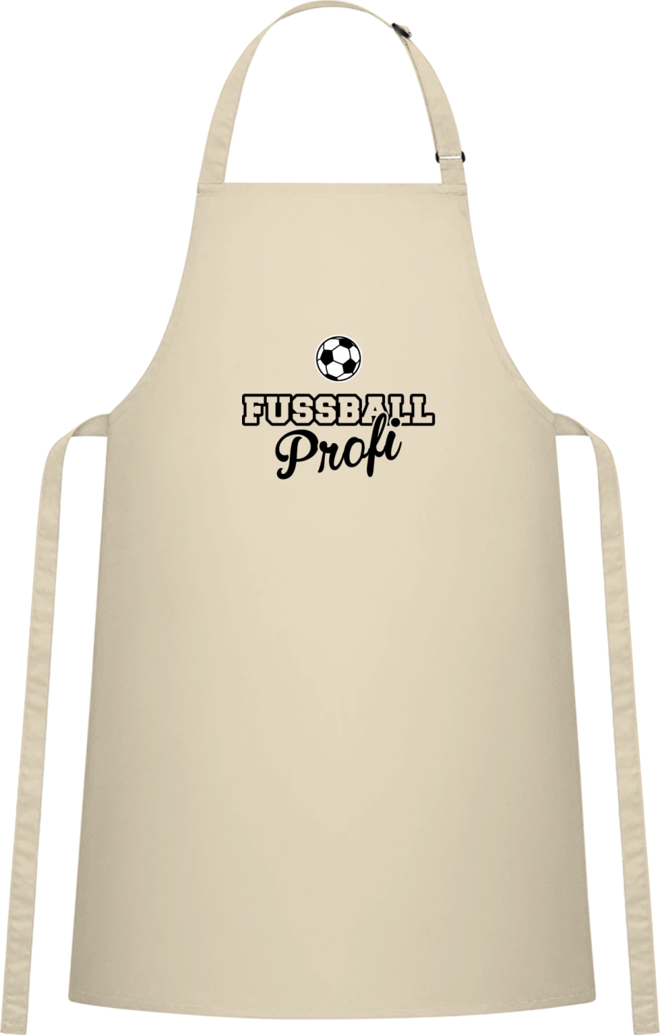 Fussball Profi - Natural Cotton Bib Apron - Front