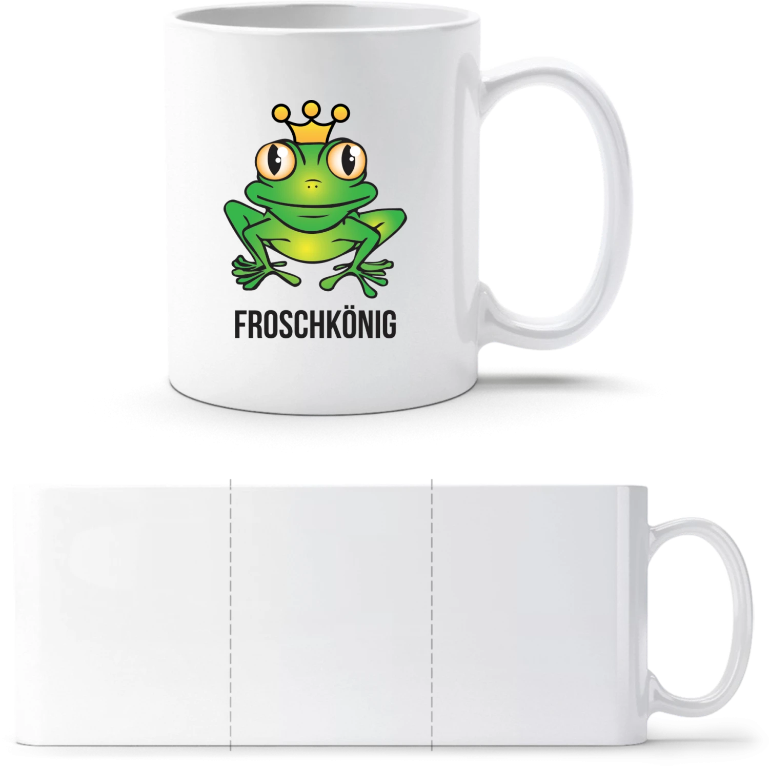 Froschkönig - White White mug - front