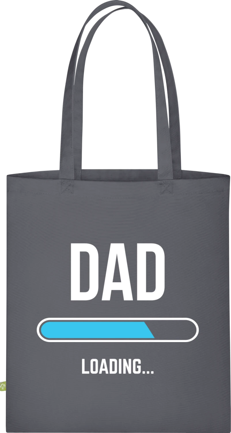 Loading Dad - Graphite Grey Organic Bag for Life - Front