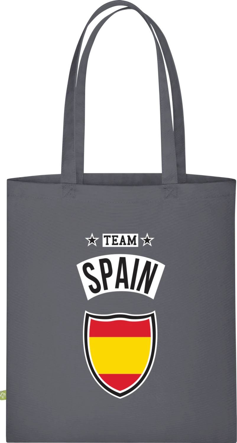 Team Spain - Graphite Grey Organic Bag for Life - Front