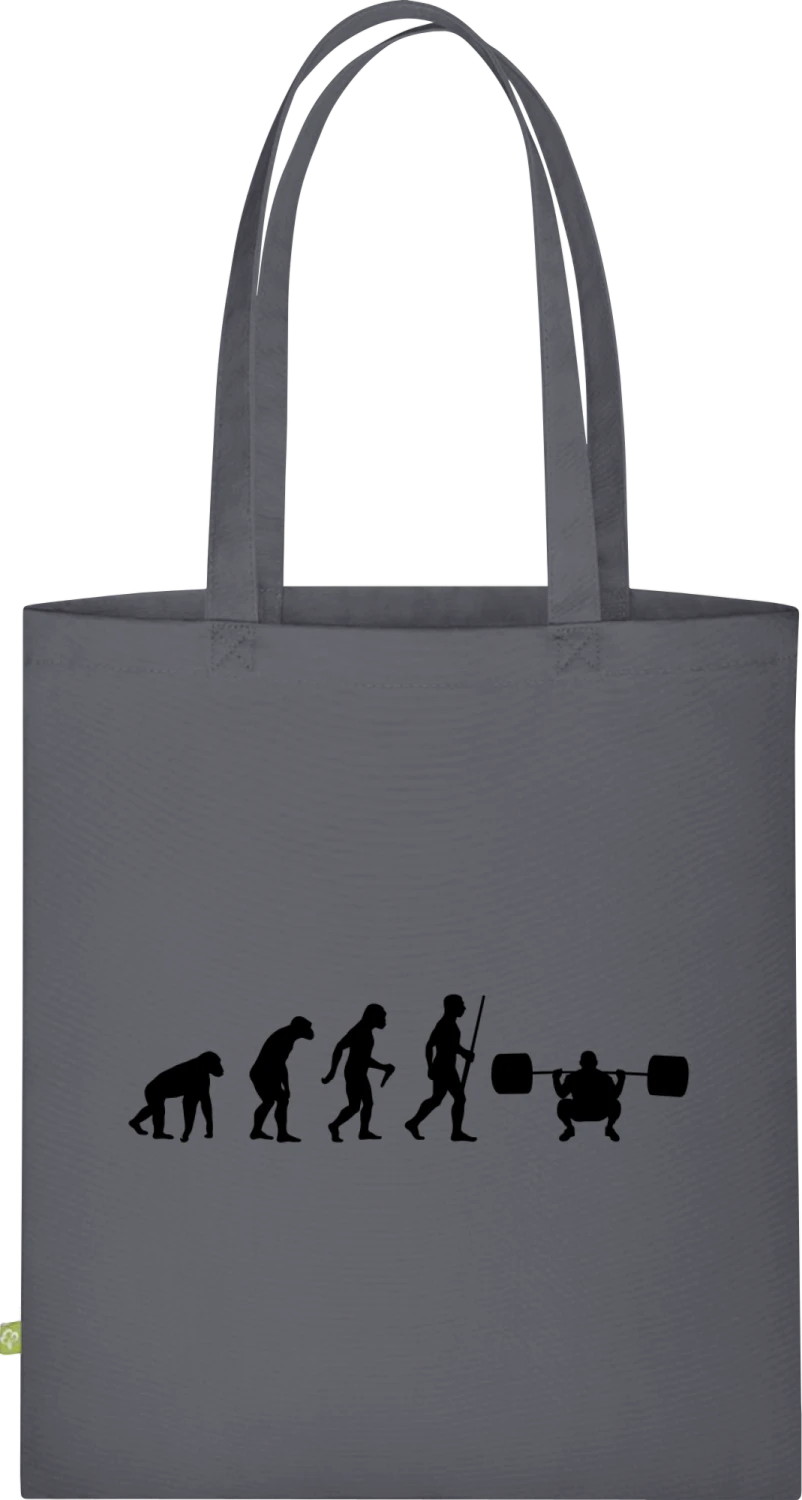 Weightlifter Evolution - Graphite Grey Organic Bag for Life - Front