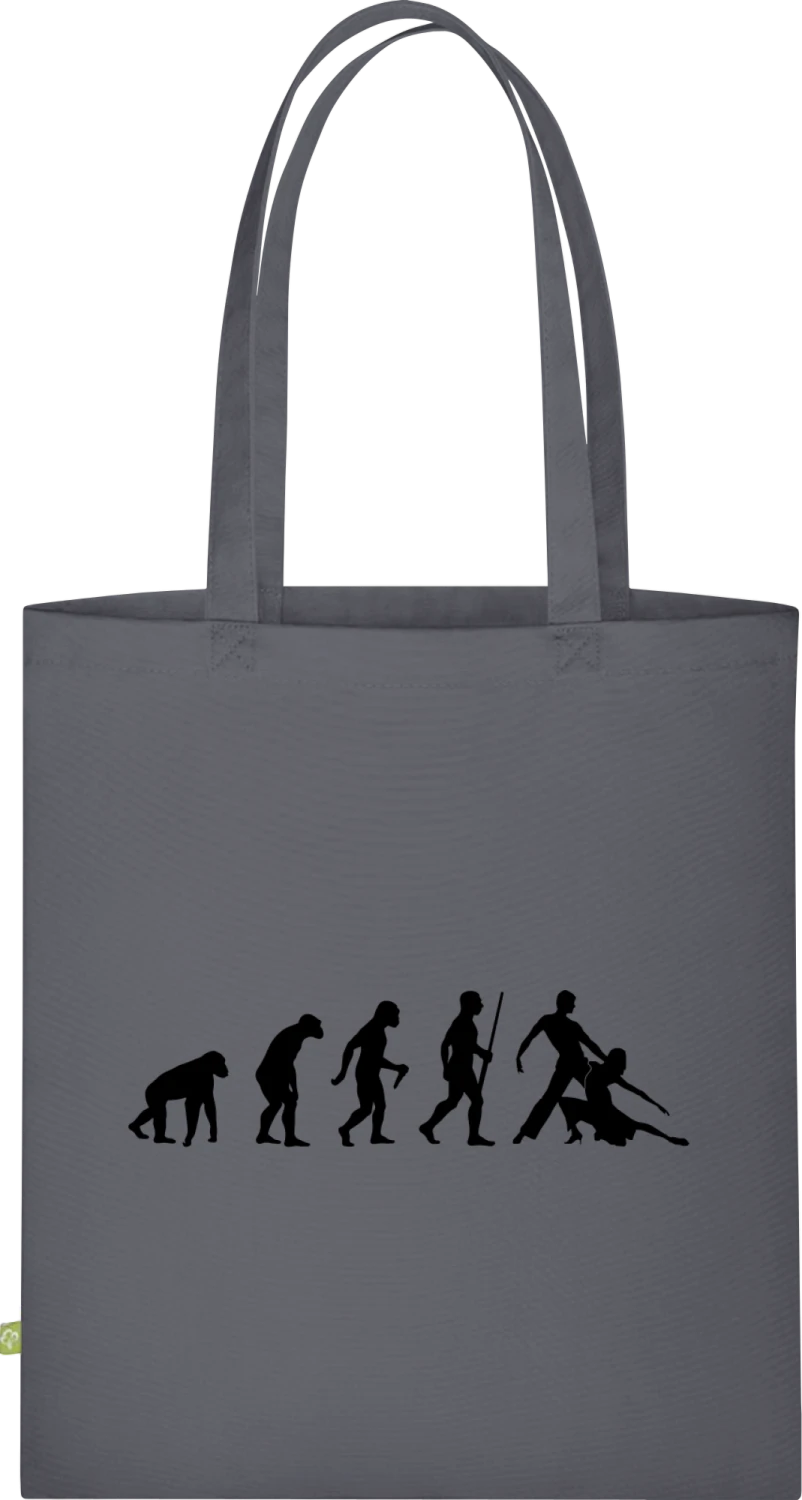 Salsa Tango Evolution - Graphite Grey Organic Bag for Life - Front