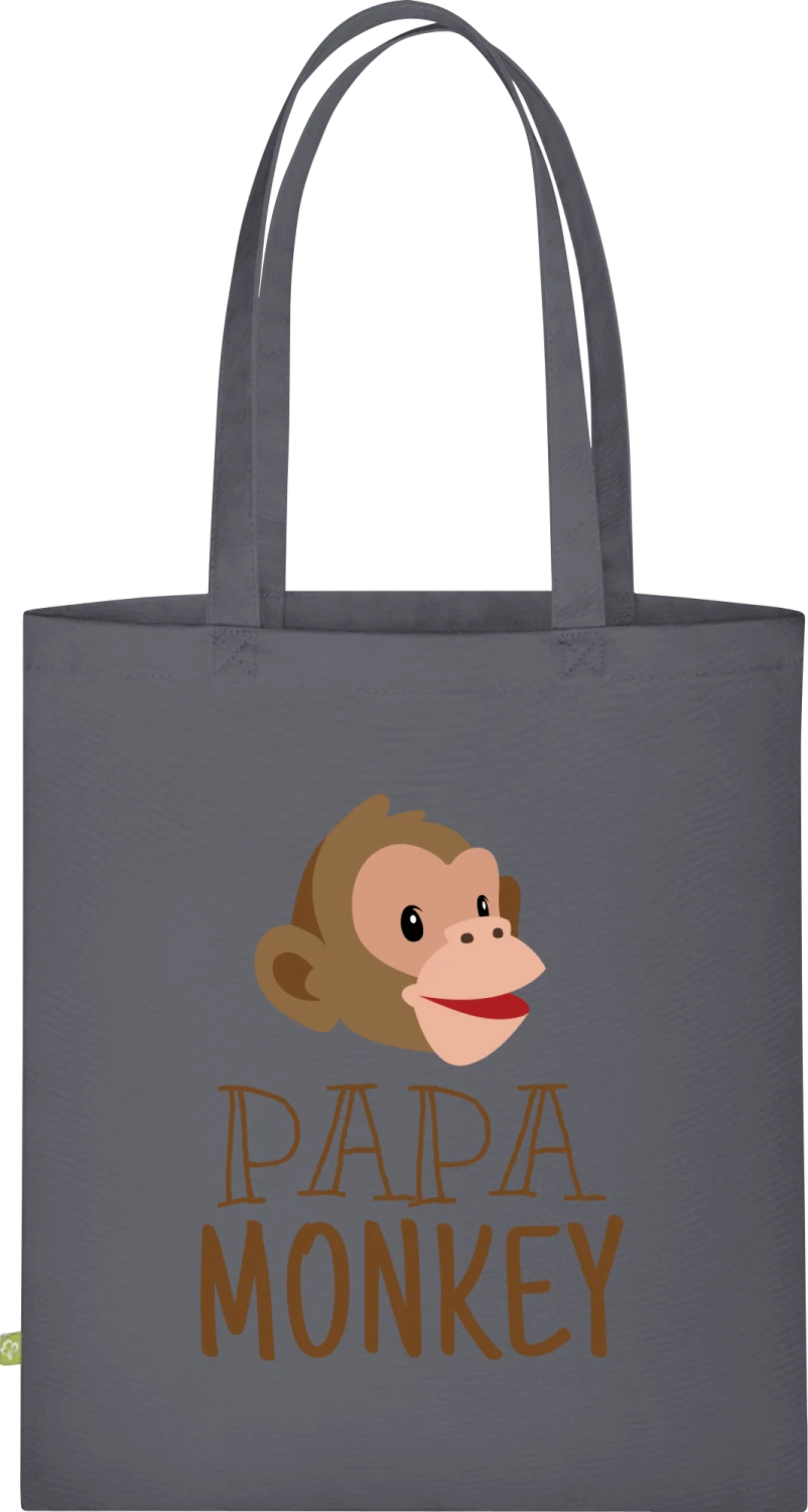 Kokain - Graphite Grey Organic Bag for Life - Front