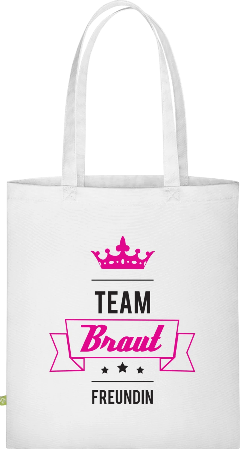 Freundin der Braut - White Organic Bag for Life - Front