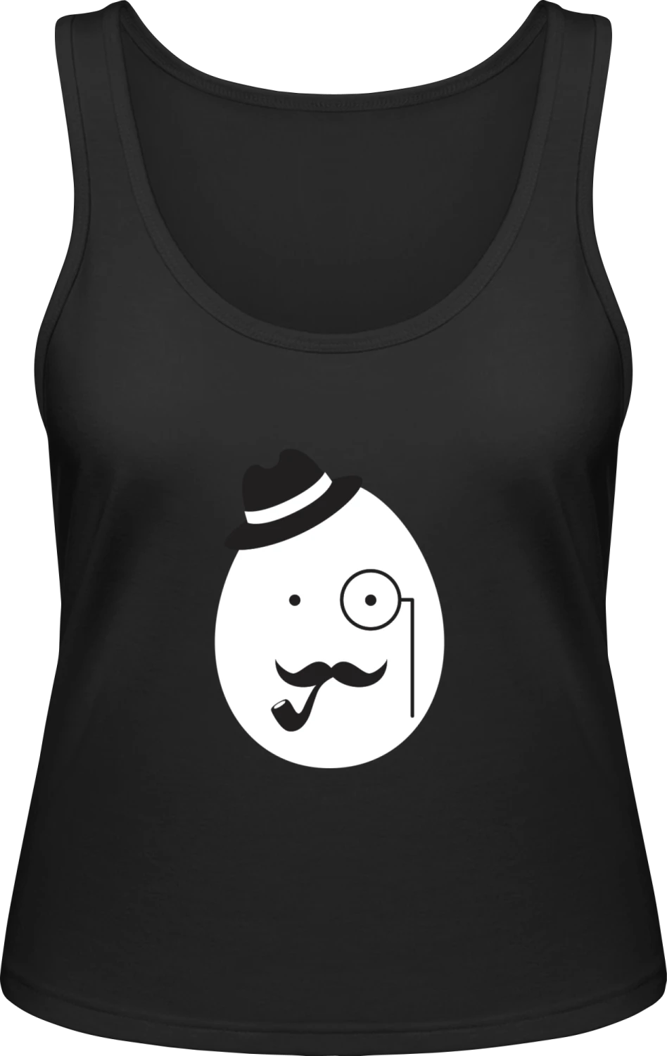 Sherlock Holmes Easter Egg - Black Inspire Tank T / Women  - Front