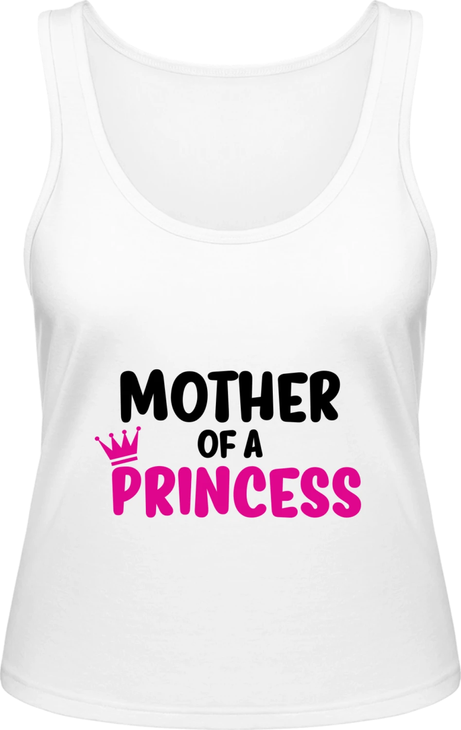 Mother Of A Princess - White Inspire Tank T / Women  - Front