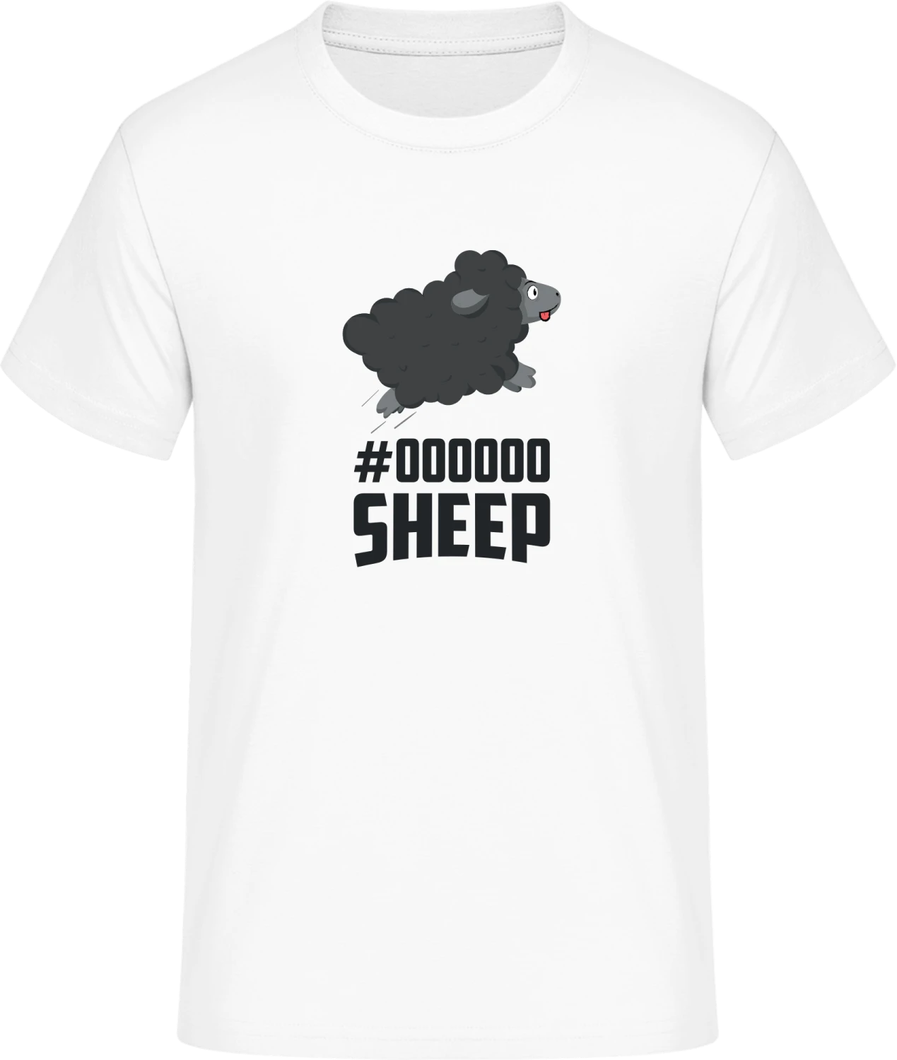 Black Sheep Geek - Front_Weiß