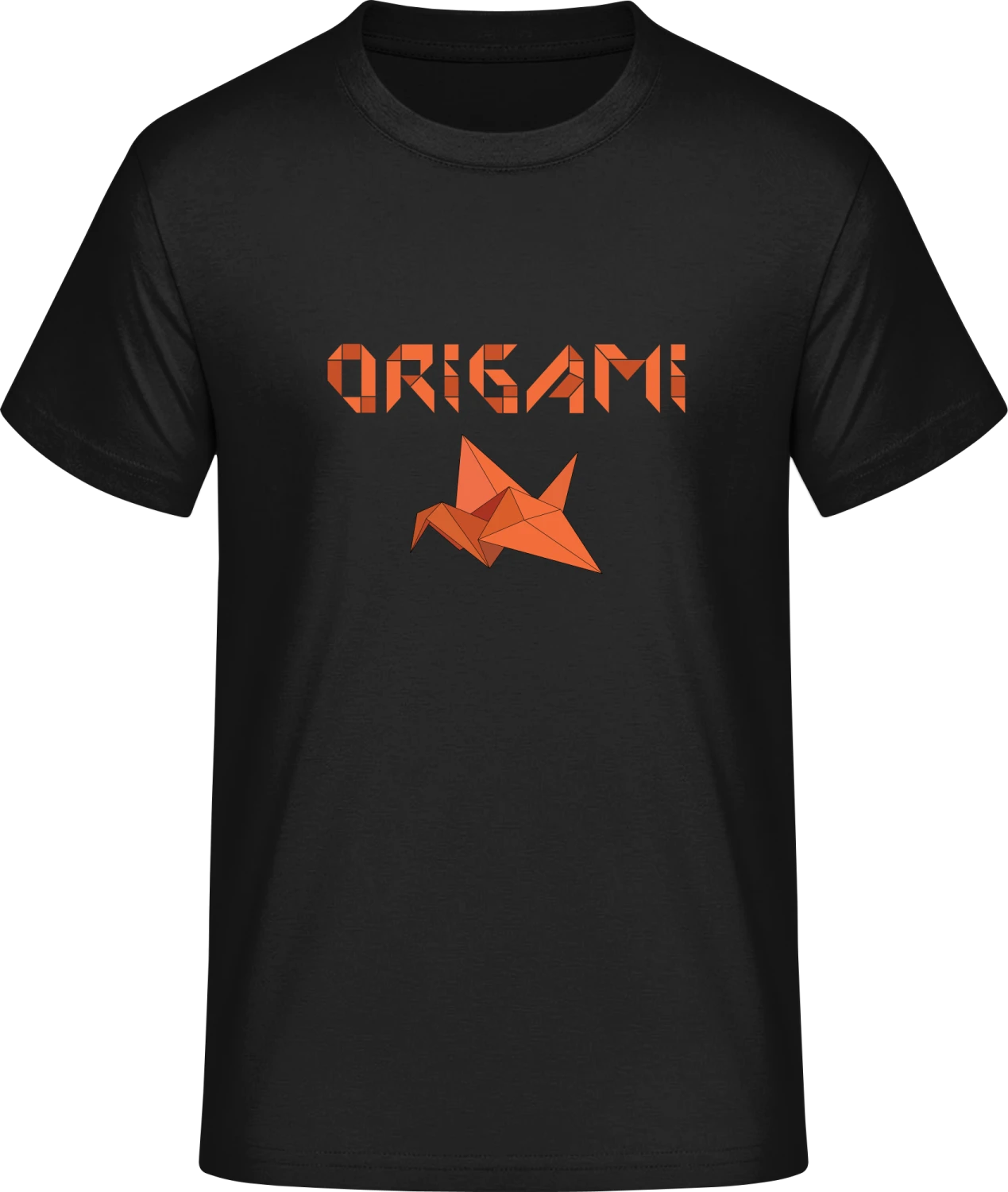 Origami Bird - Front_Schwarz