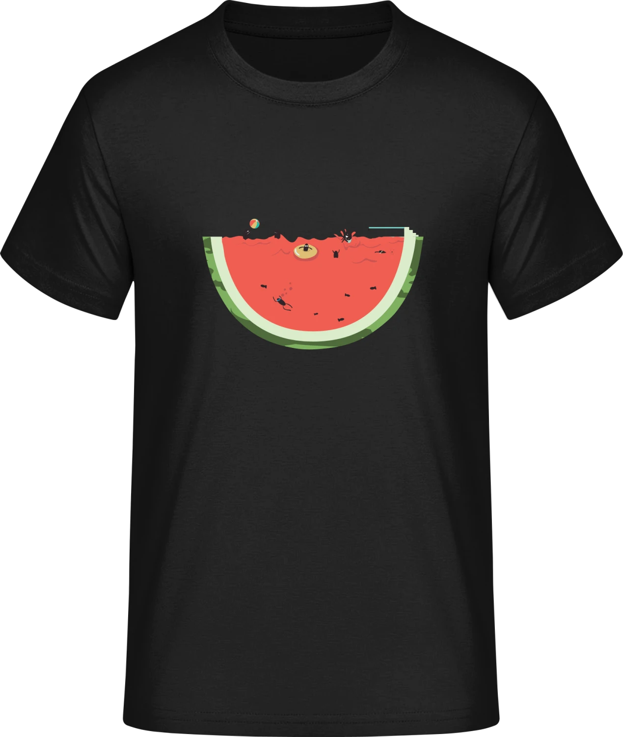Watermelon Pool Party - Front_Schwarz