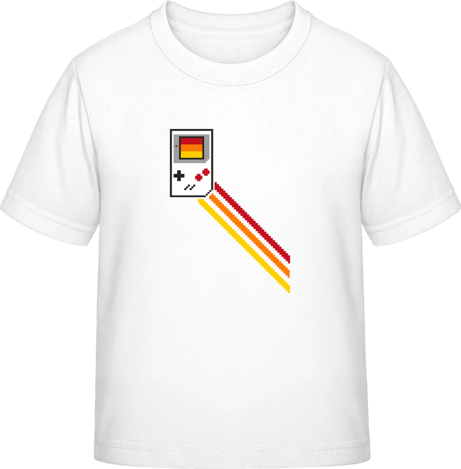 Game Boy Pixel - White Exact 190 Kids - Front