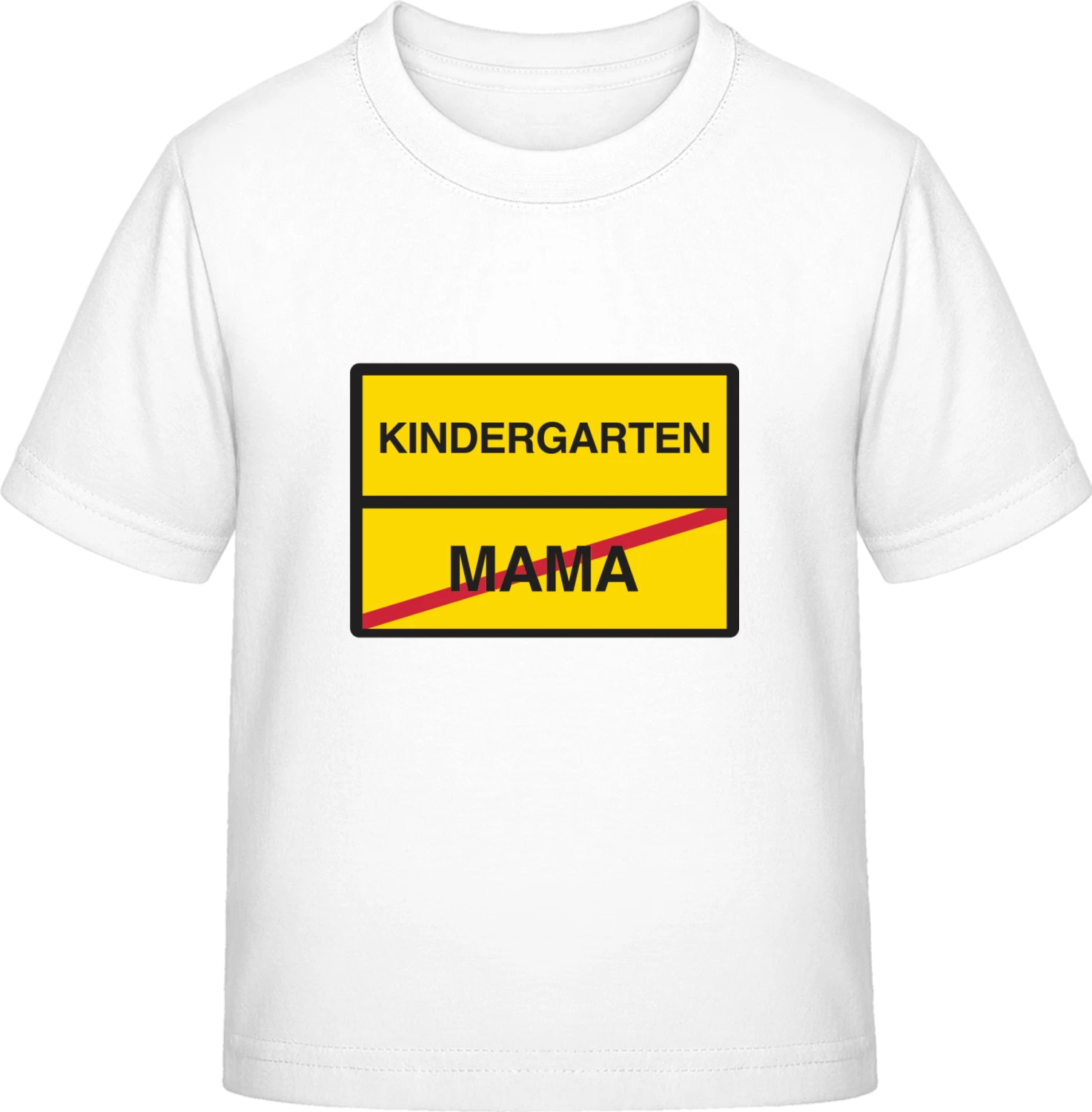 Ortsschild Kindergarten - White Exact 190 Kids - Front