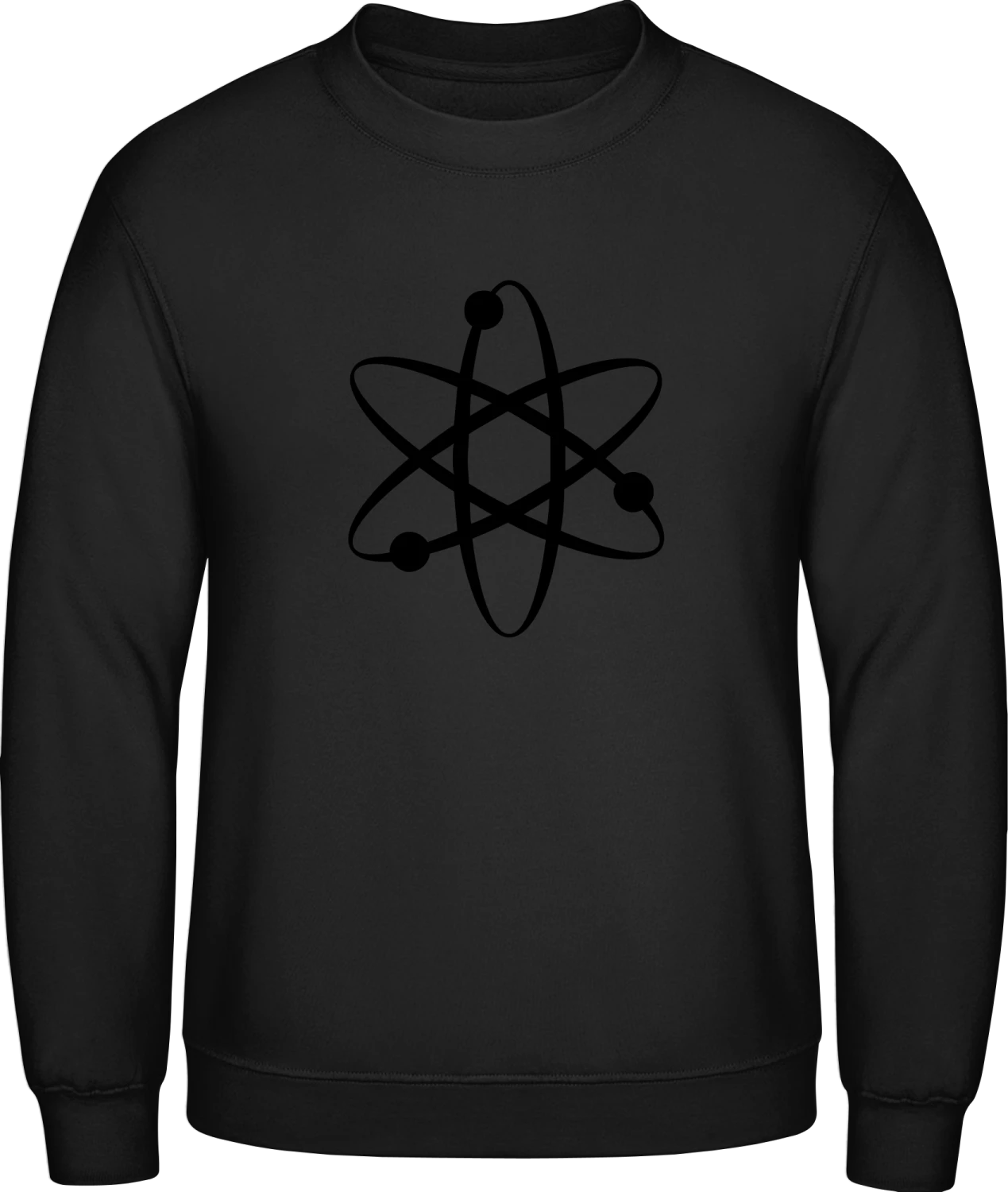 Science Electron - Black AWDis sweatshirt Men - Front