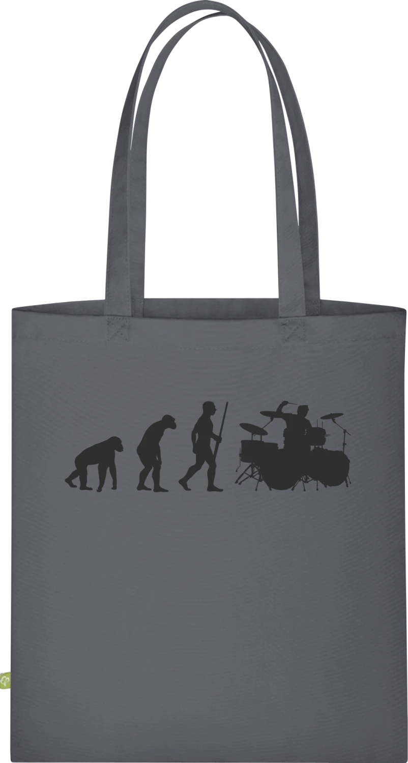 Drummer Evolution - Graphite Grey Organic Bag for Life - Front