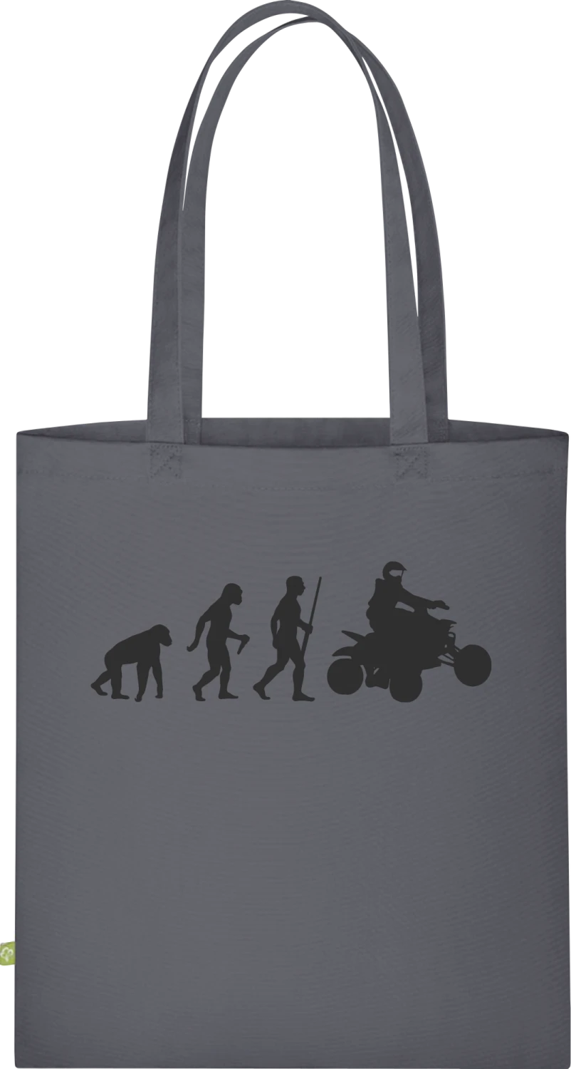 Quad Evolution - Graphite Grey Organic Bag for Life - Front