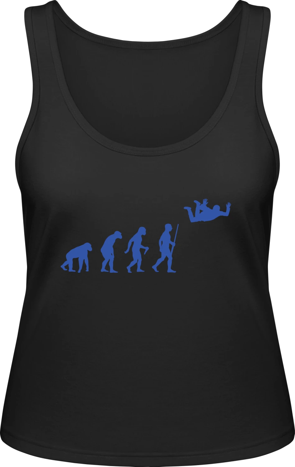 Skydiver Evolution - Black Inspire Tank T / Women  - Front